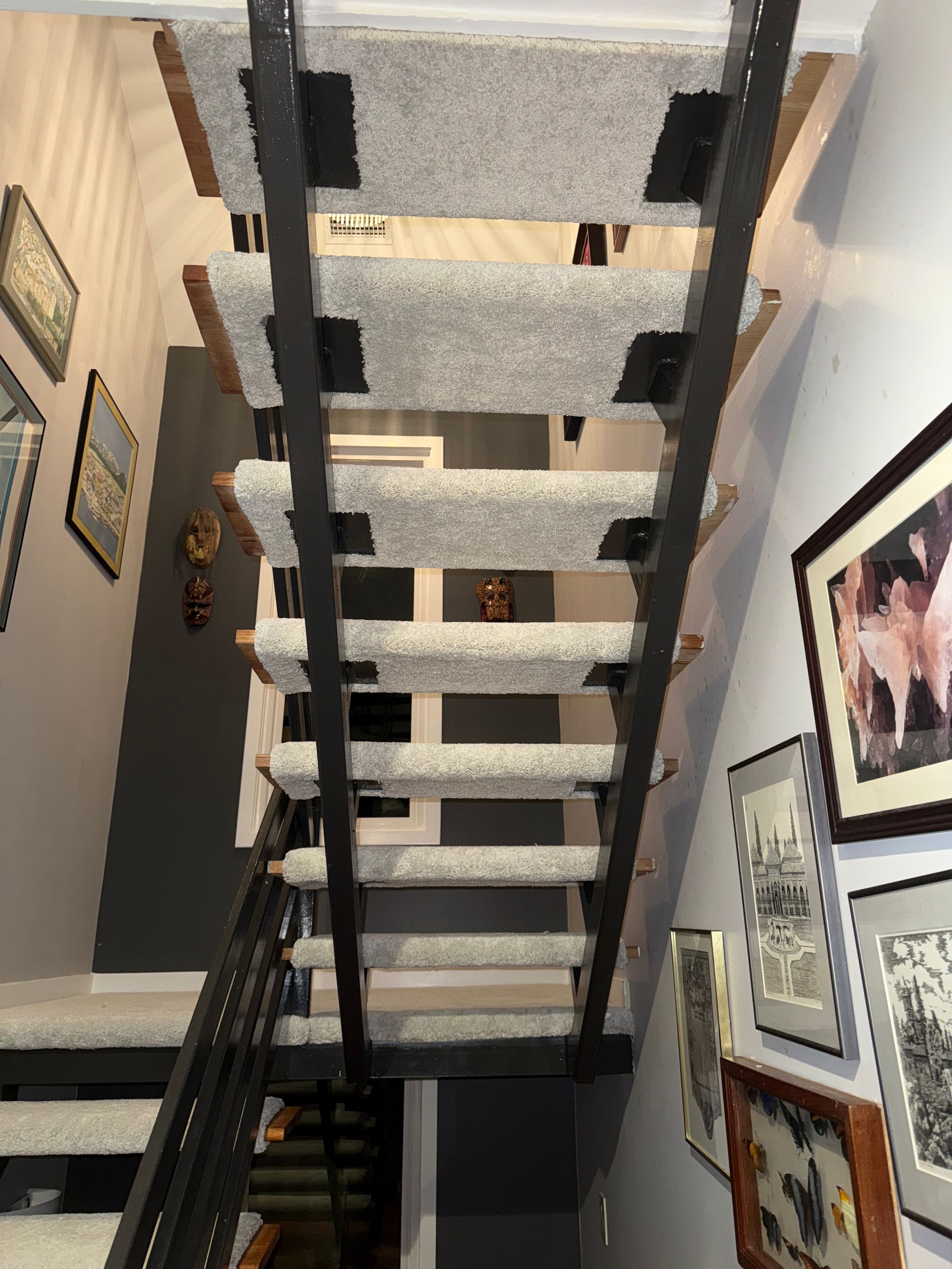 Stair Runner Installation 