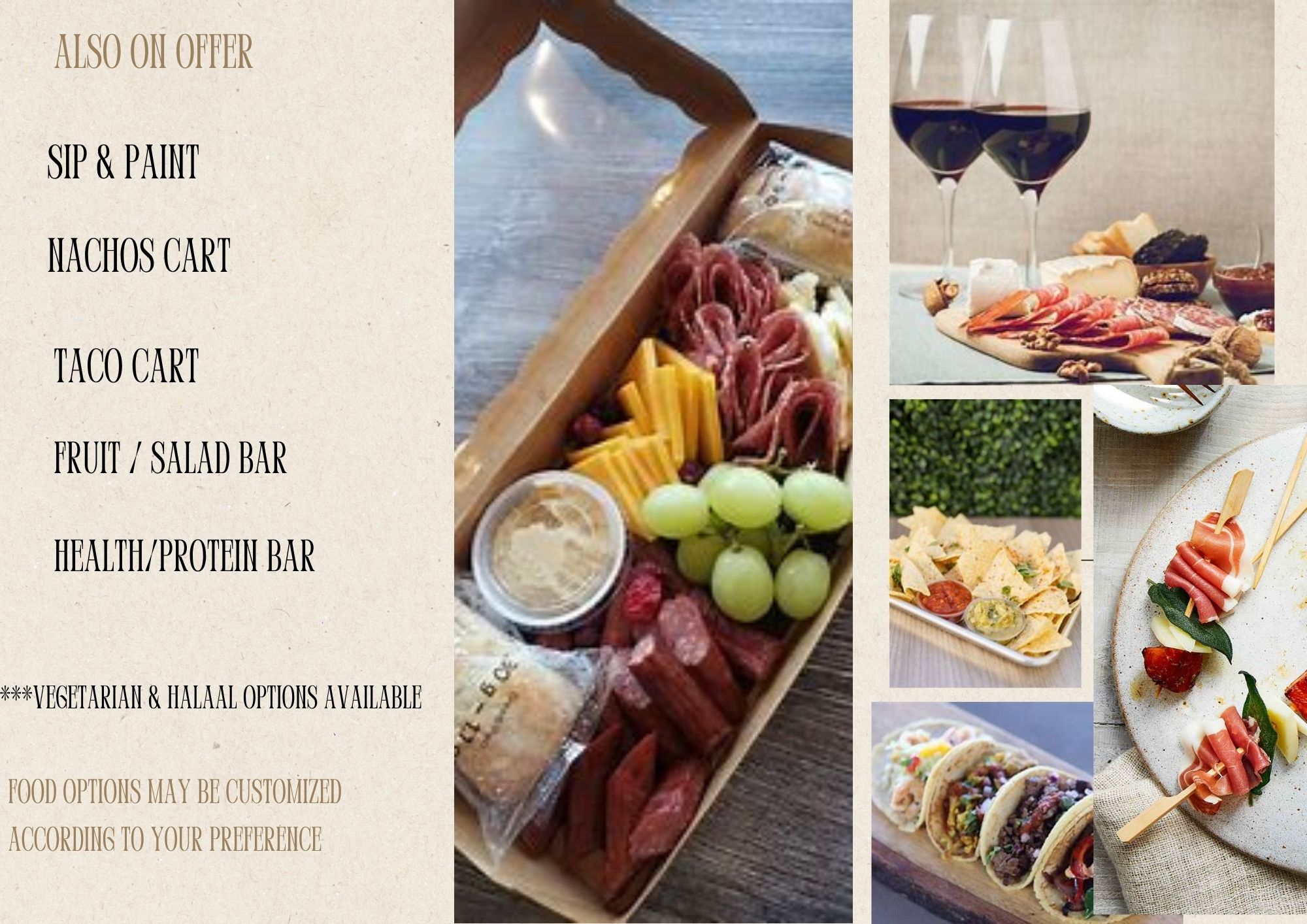 Charcuterie Graze Cheese Mobile Cart's image