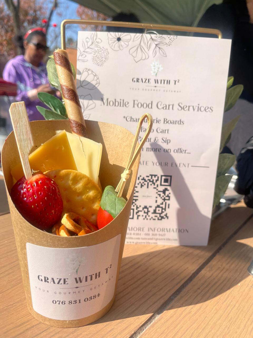 Charcuterie Graze Cheese Mobile Cart's image