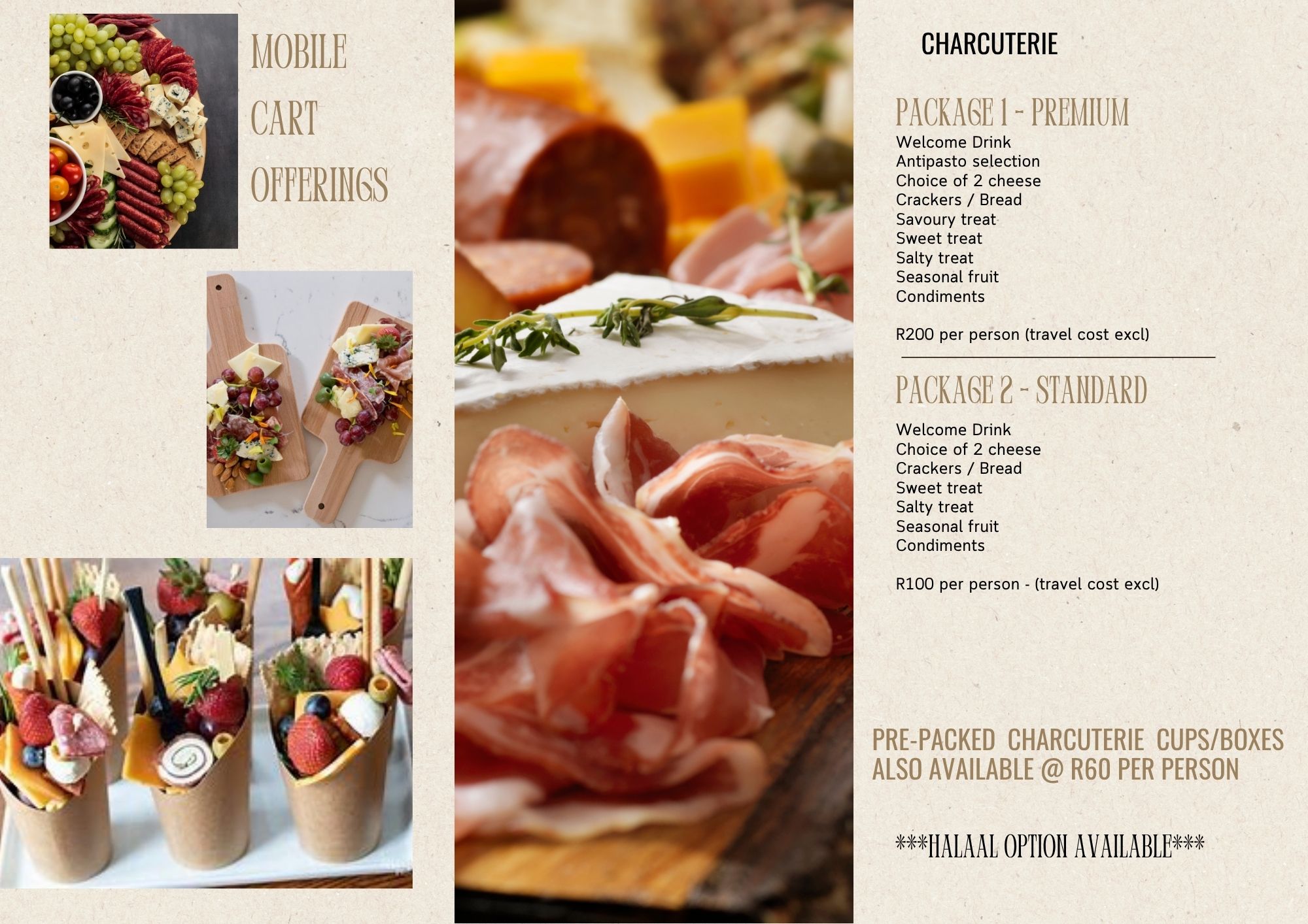 Charcuterie Graze Cheese Mobile Cart's image