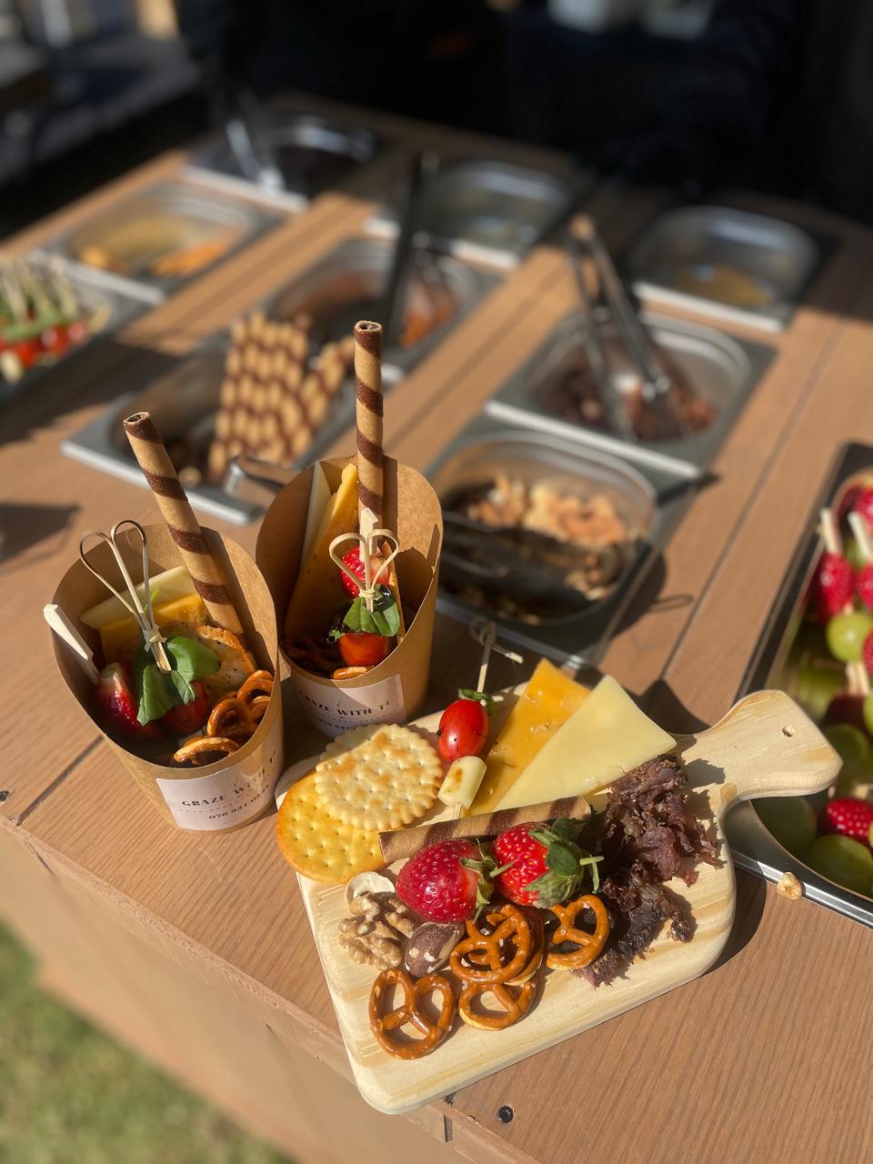 Charcuterie Graze Cheese Mobile Cart's image