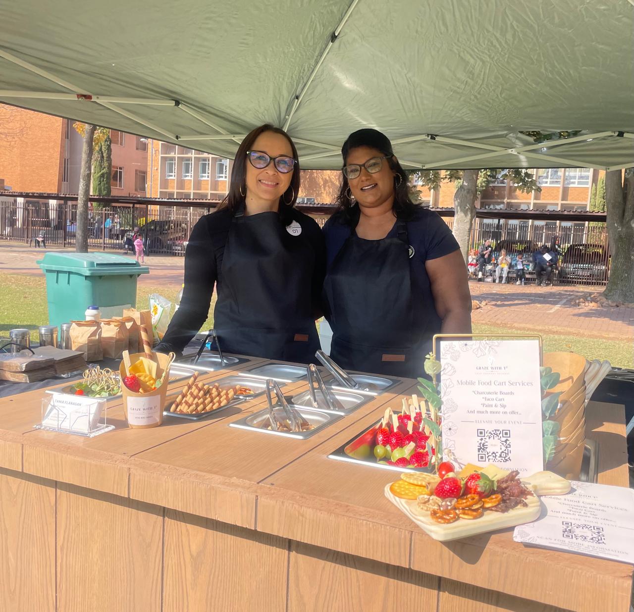 Charcuterie Graze Cheese Mobile Cart's image