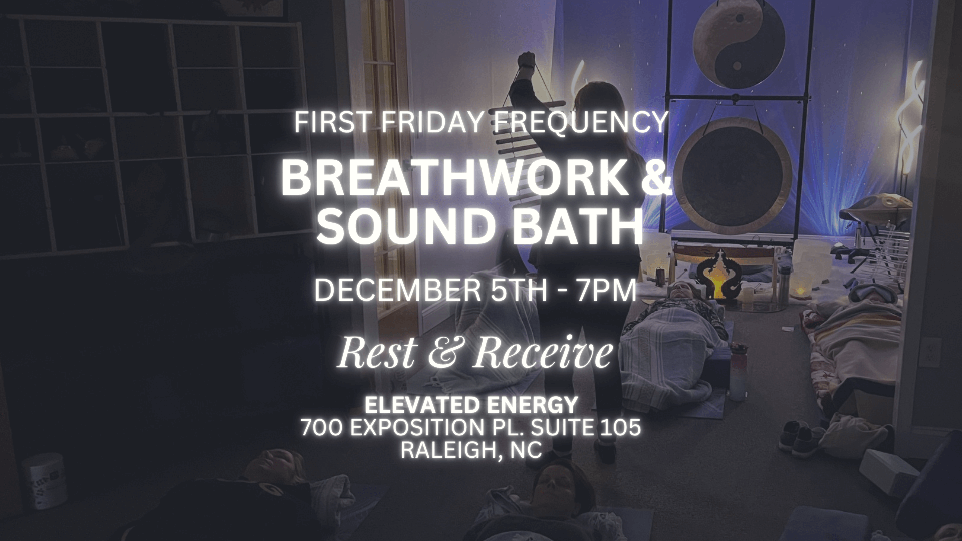 Breathwork with sound bath healing