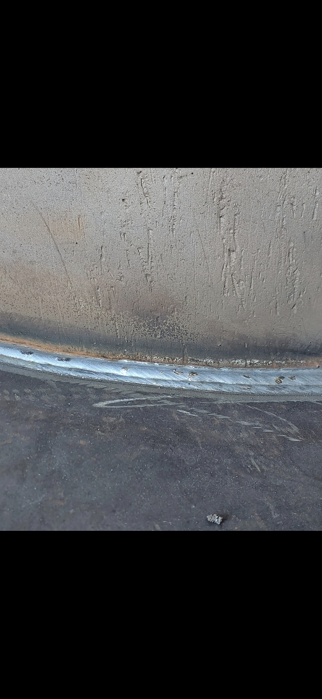 GMAW 3 run fillet 25mm plate thickness 