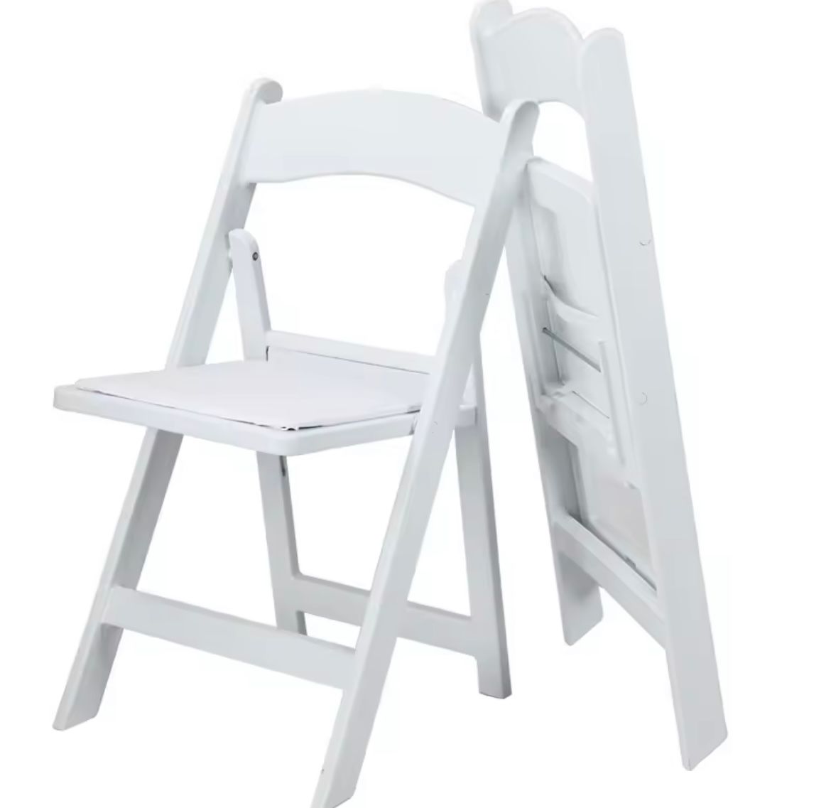 White Resin Chairs
