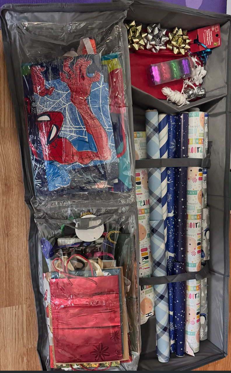 X-mas decor organization system