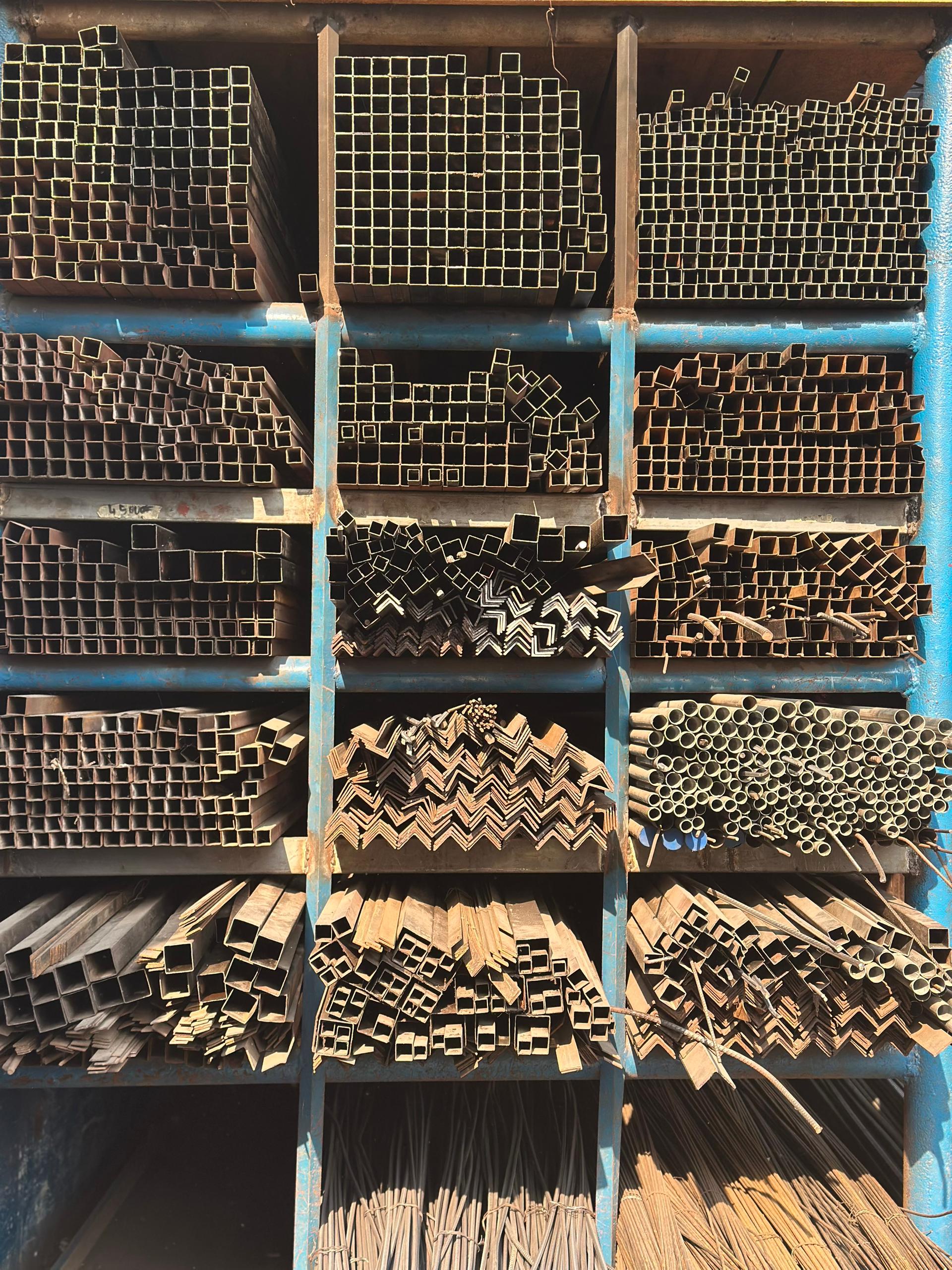 Tube, Cornière, Fer et tôle plat