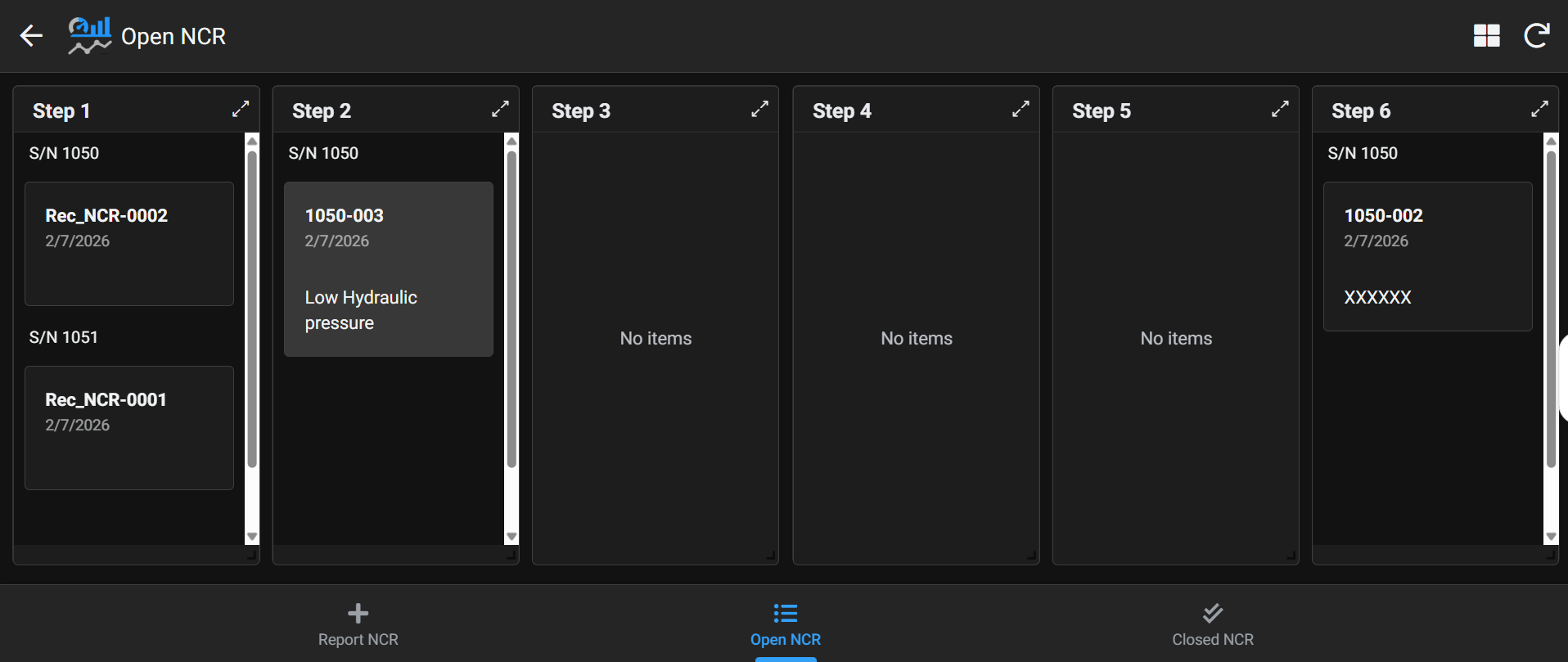 ShopTrack MES, Apps's image