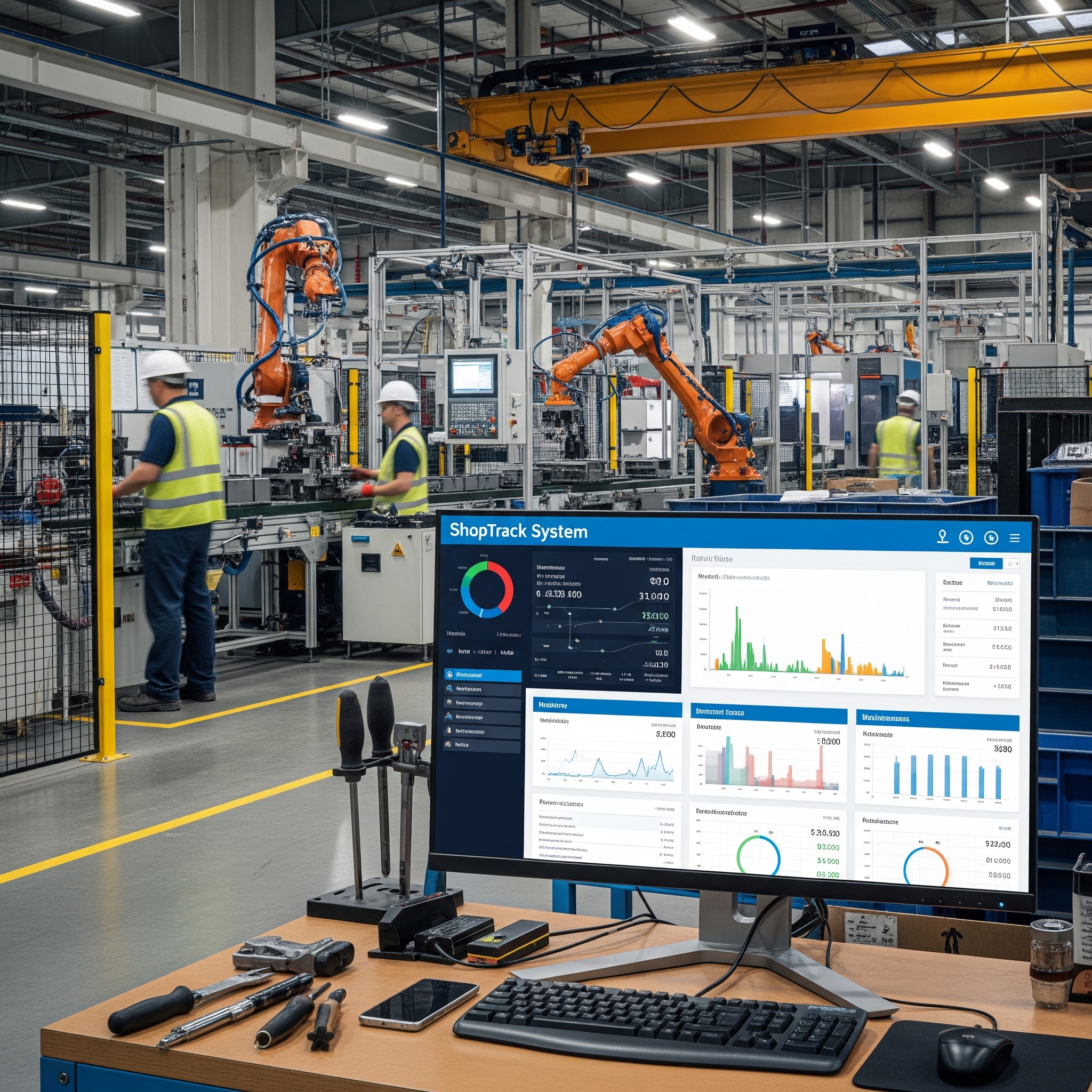 ShopTrack MES, Apps's image