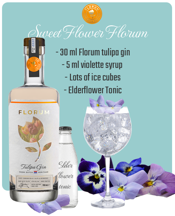 FLORUM Tulipa Gin Tulip Botanical Gin Island Tropix SXM's image