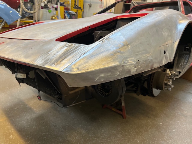 Ferrari 308 GTS left front corner