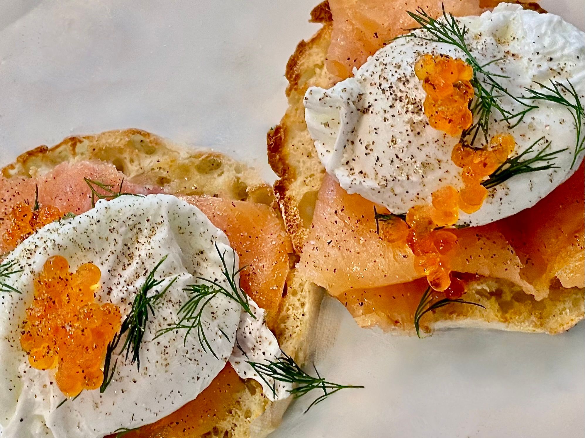 Salmon Eggs Benedict
