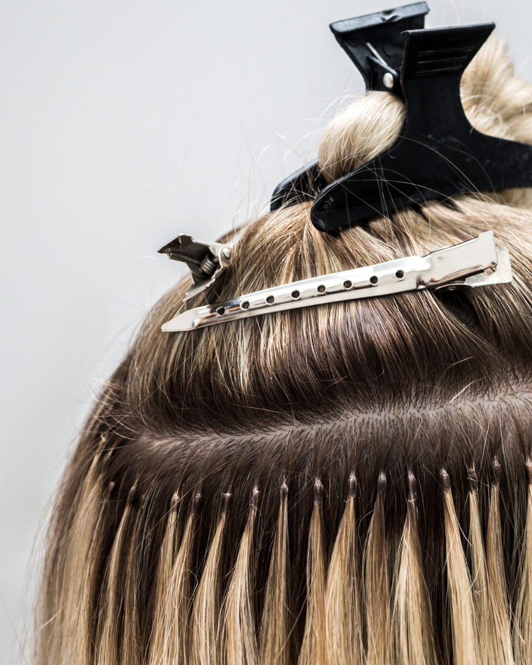 Add length, volume, and confidence with custom hair extensions! Each install is tailored to your style, texture, and goals for a seamless, natural look. A consultation is required before all installs to color match and order hair. A $25 consult fee is applied toward your installation when completed. Perfect for: adding instant length and fullness, special occasions or everyday glam, and trying new colors without damage! Please Note the following: any additional coloring prior to service will cost extra, price per bundle is an approximation and does not include cylinders, and hair must be paid for BEFORE installation appointment. Any questions/concerns about maintenance or pricing can be answered during consultation.