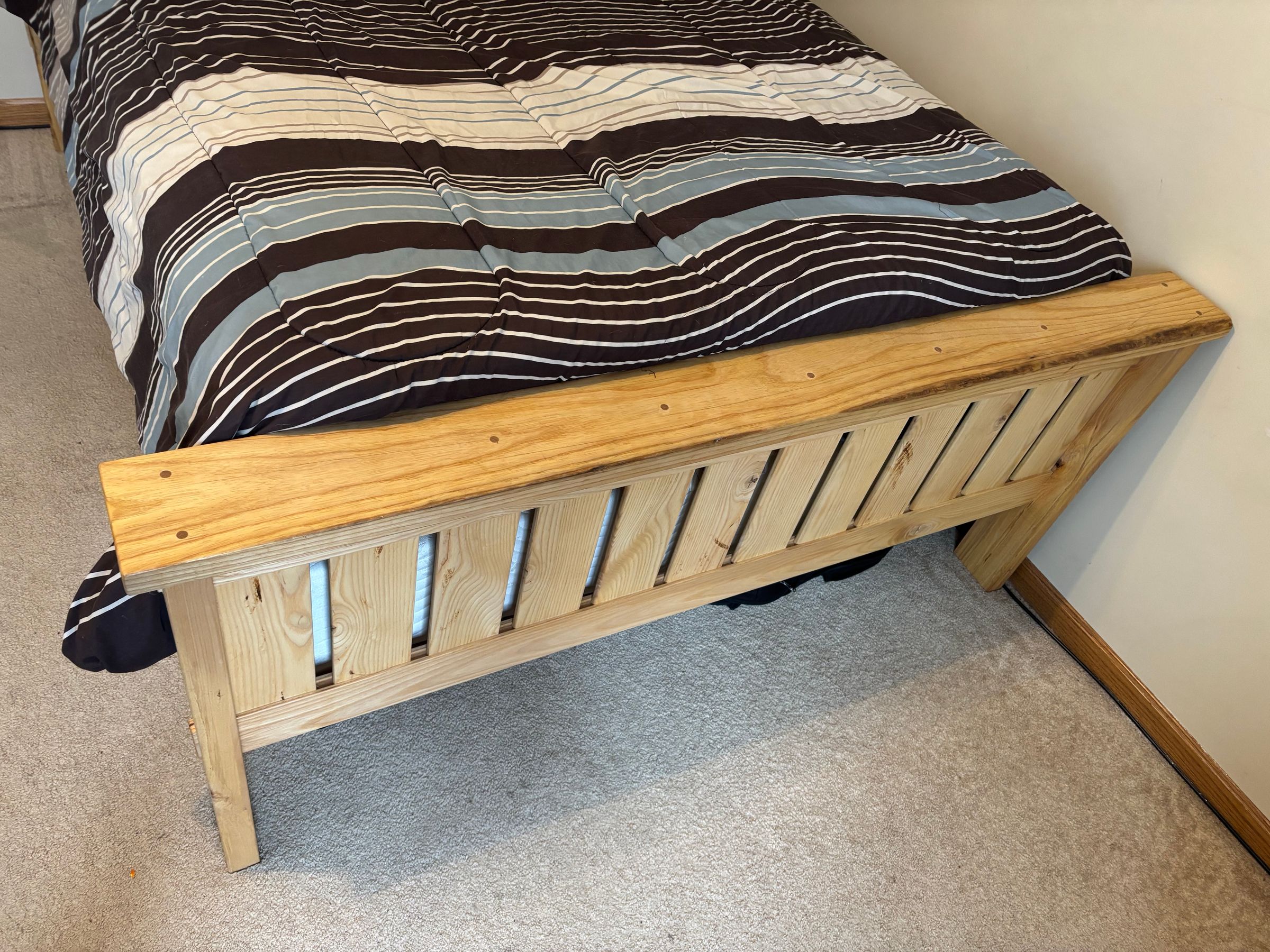 Ash panel bed