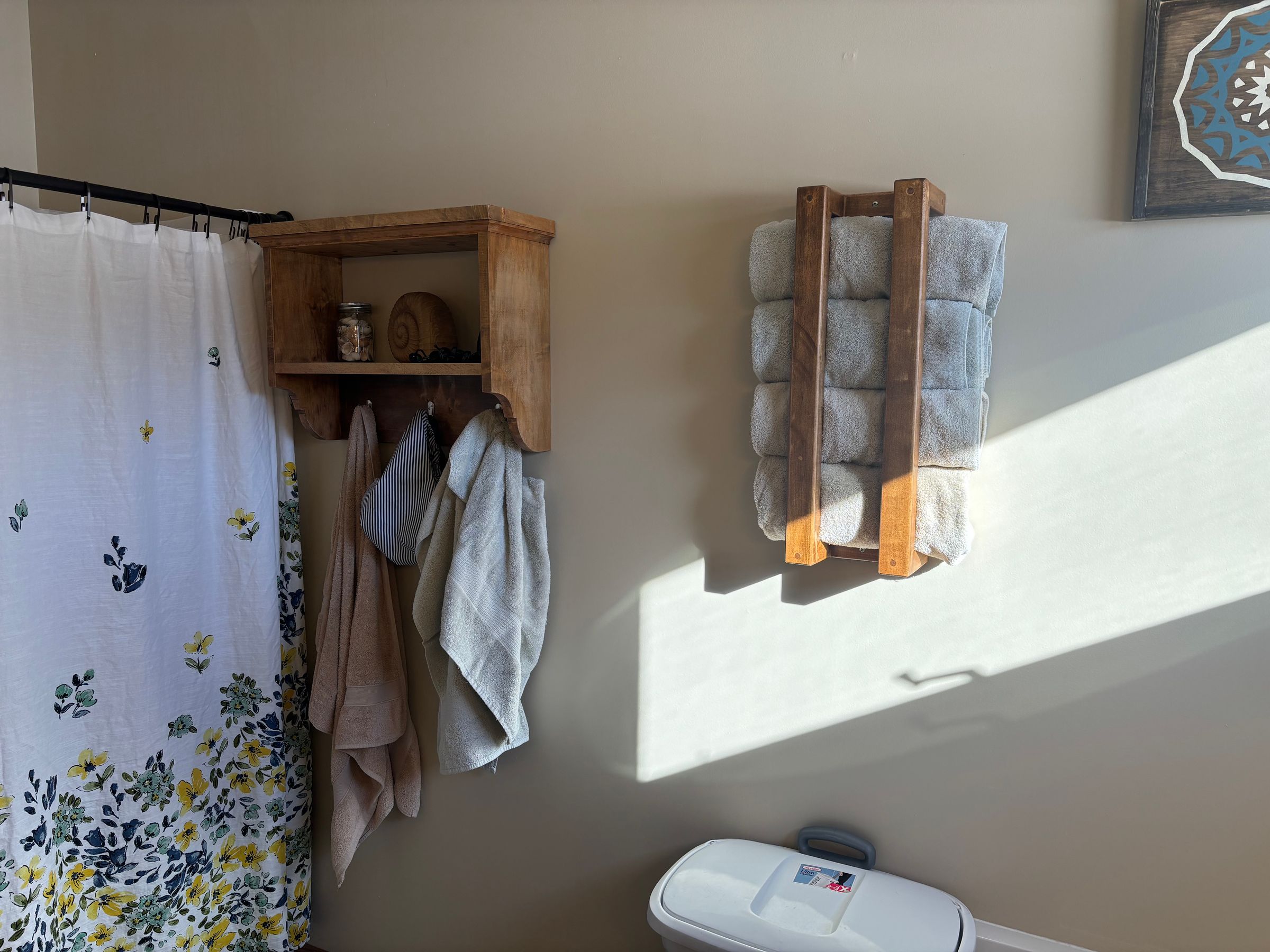 Towel rack and towel holder