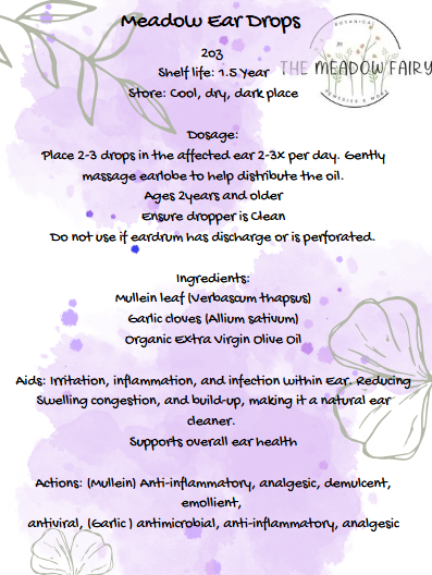 Meadow Ear Drops pg1