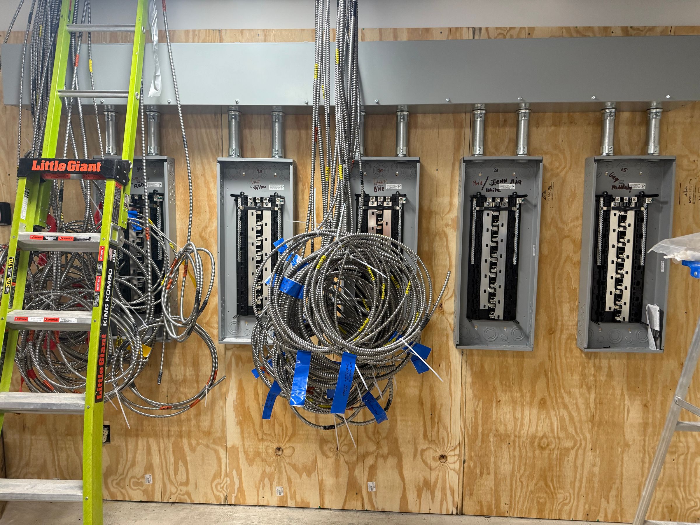 retail electrical upgrade 