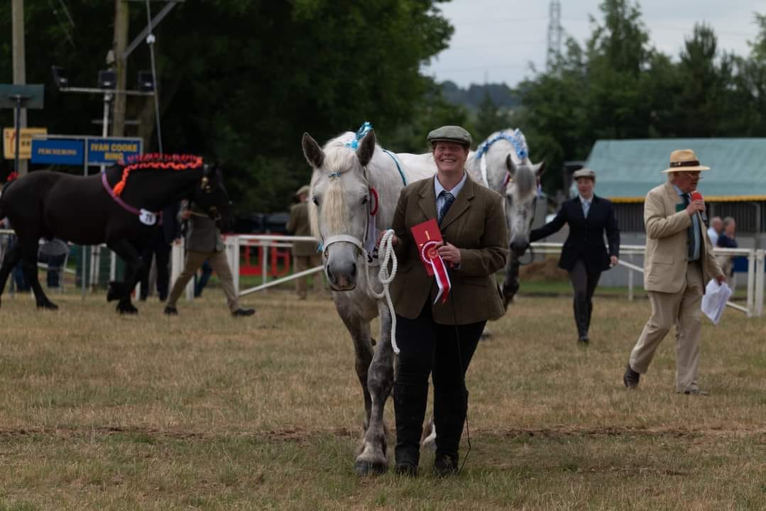 Royal Norfolk 2022 Winning Best 2yr old and Best Foot