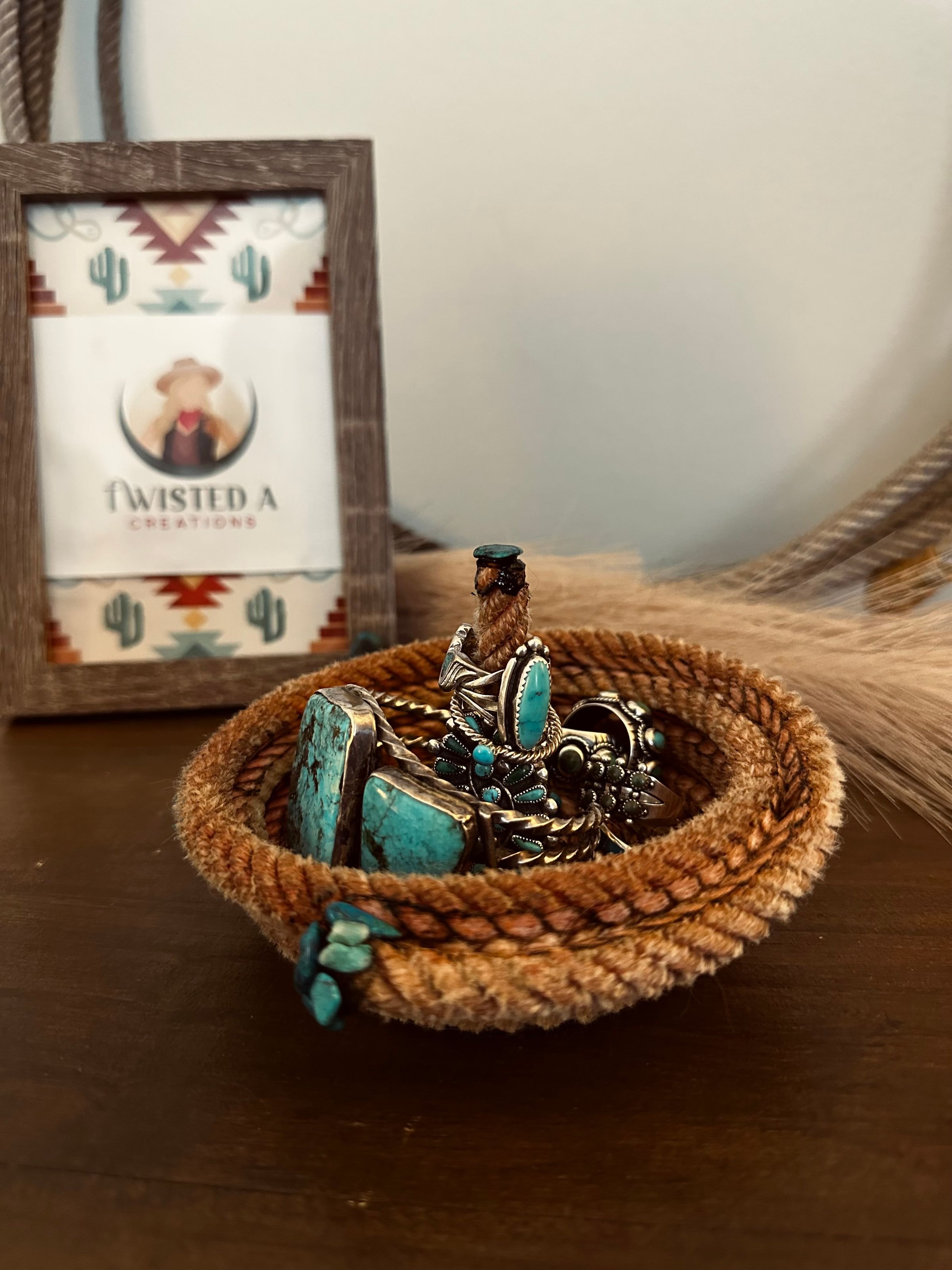 Ring Holder Rope Dish
