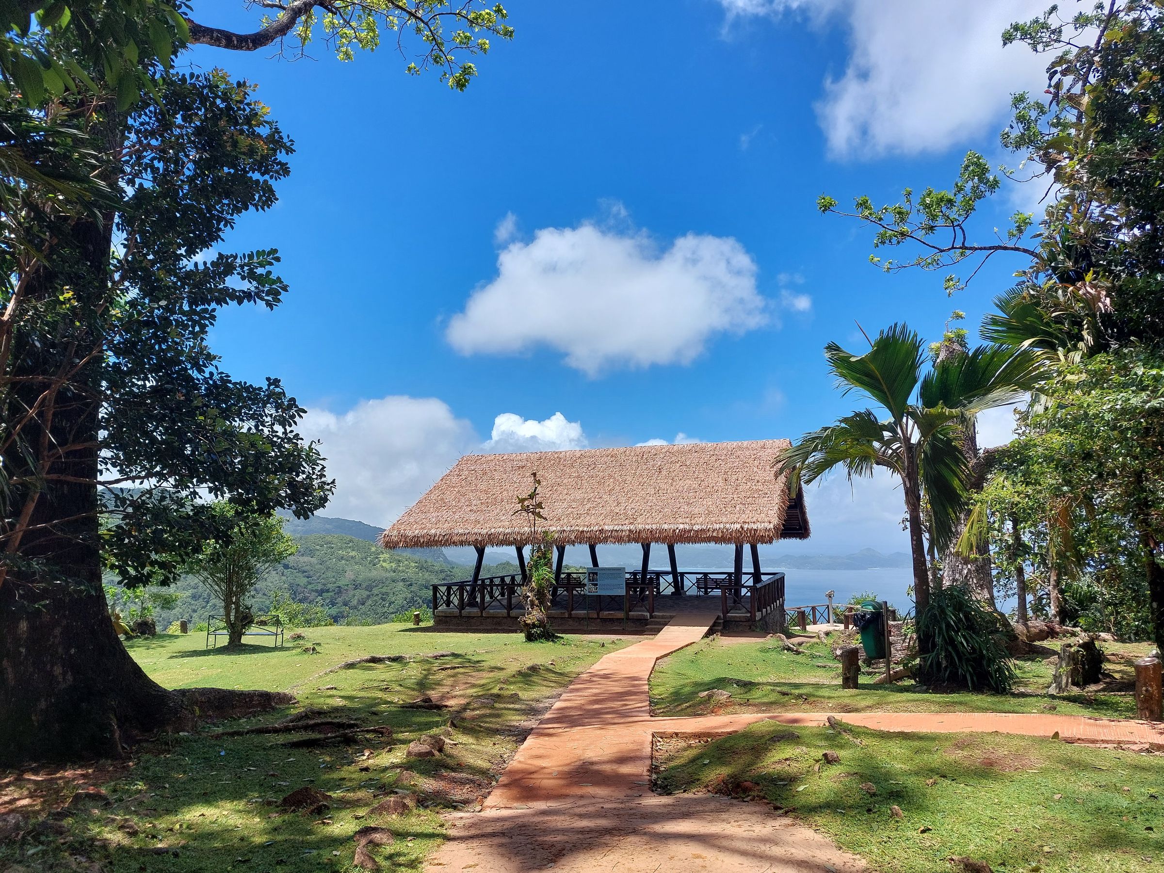 Mission Lodge viewpoint in Mahé, Seychelles