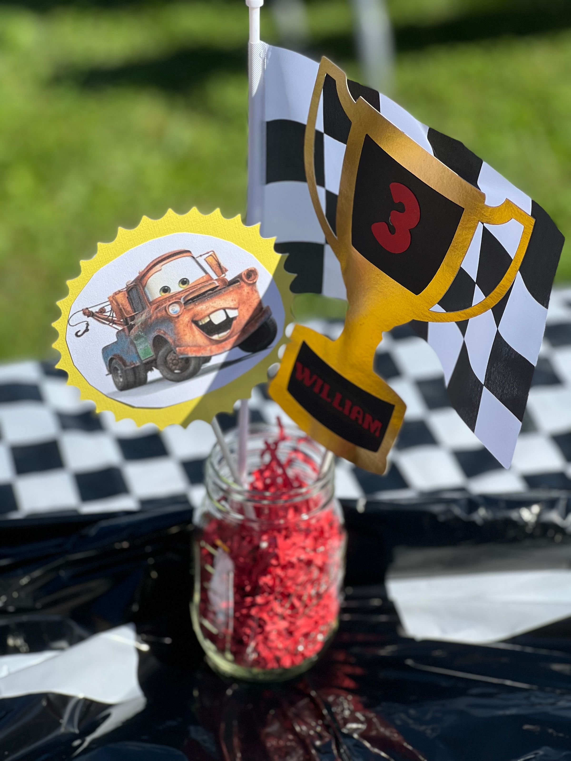 Birthday centerpiece