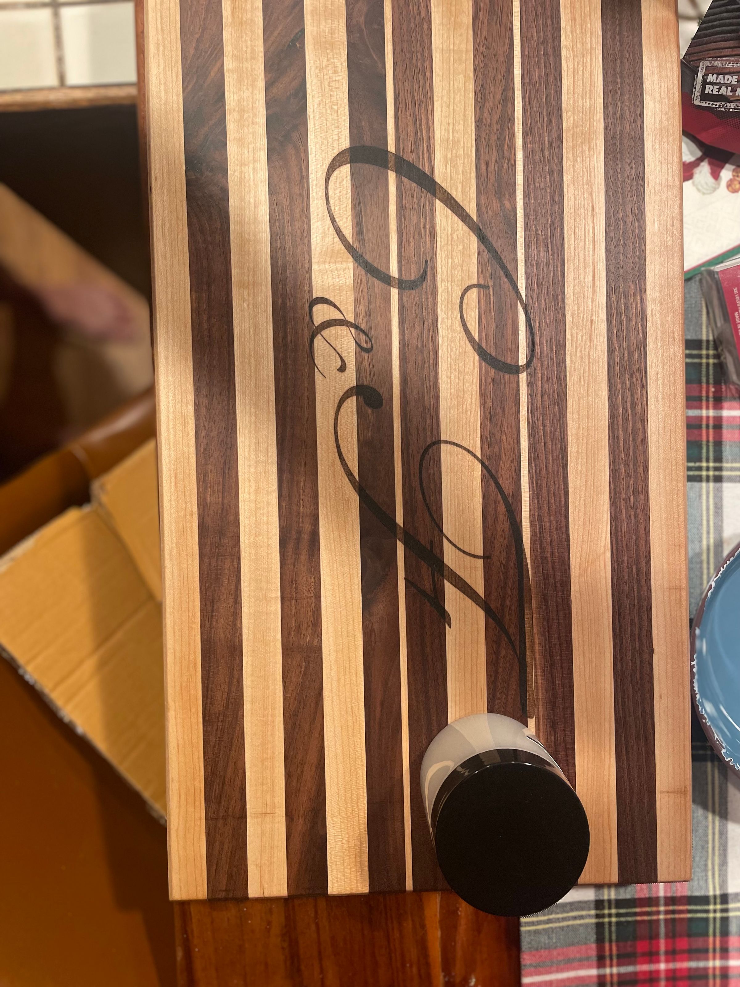 Custom Edge Grain Cutting Board