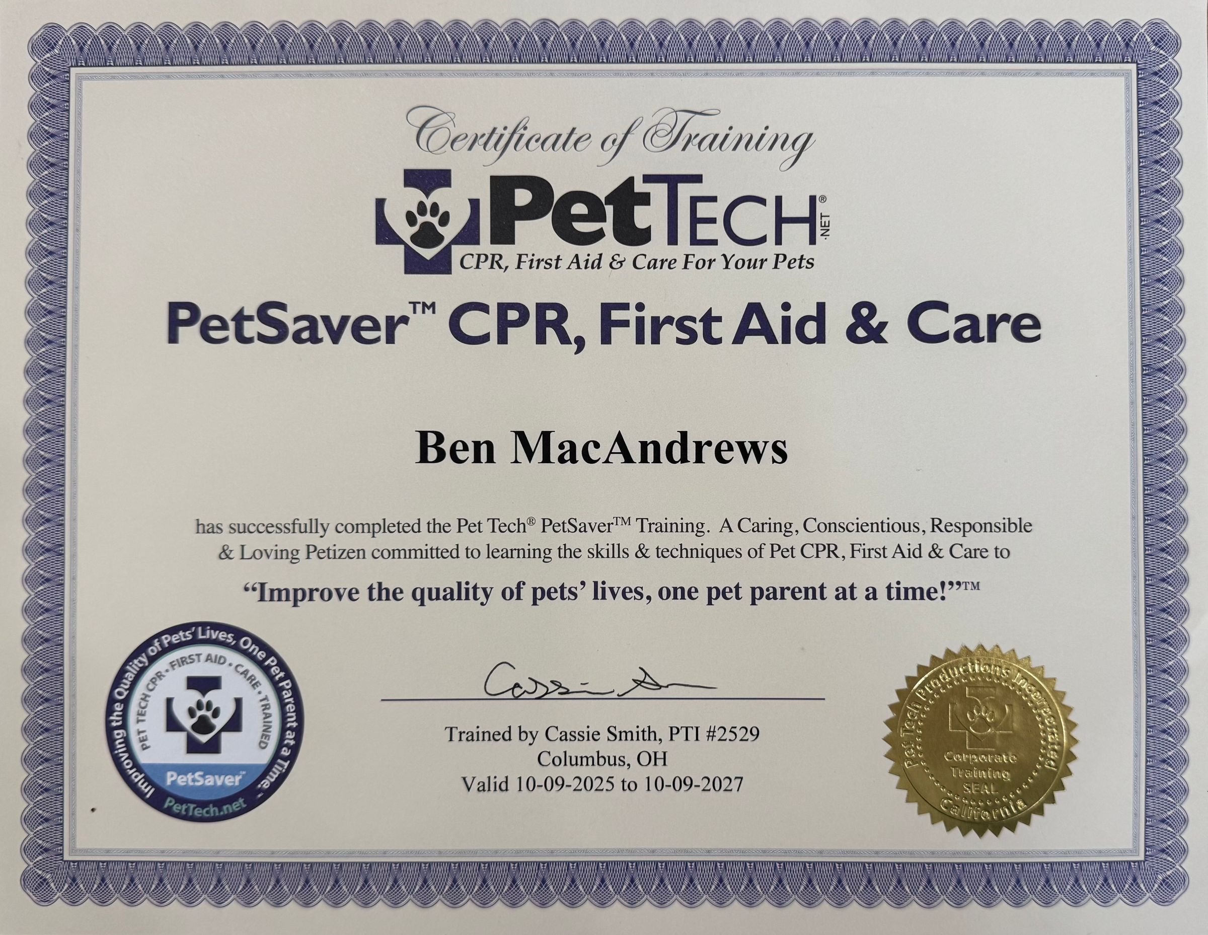 Benji Unleashed certified professional dog training's image