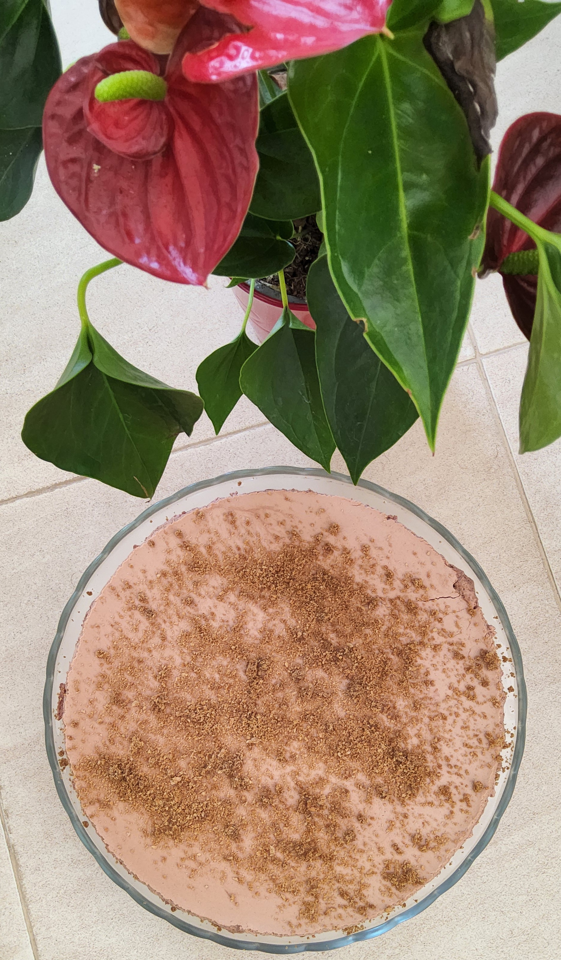 Coração com frutas