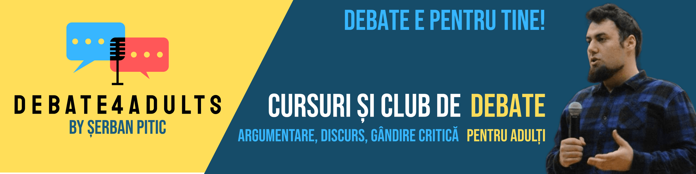 Debate4Adults by Șerban Pitic - Curs de debate pentru adulți's image