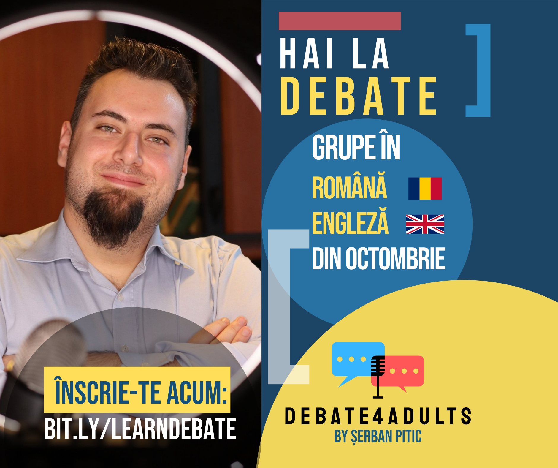 Debate4Adults by Șerban Pitic - Curs de debate pentru adulți's image