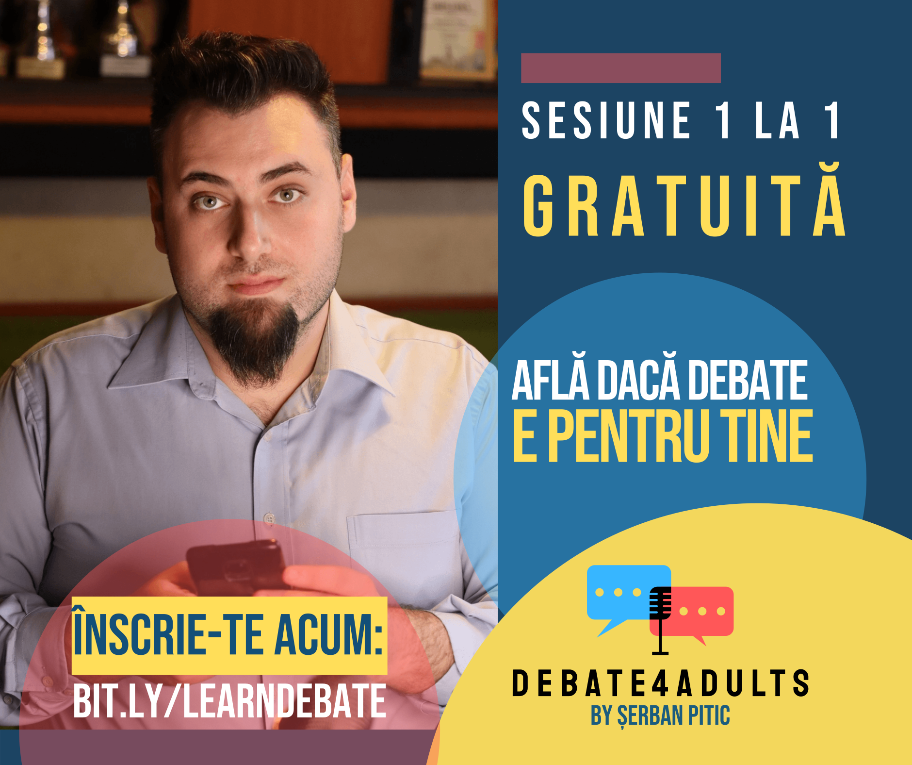 Debate4Adults by Șerban Pitic - Curs de debate pentru adulți's image