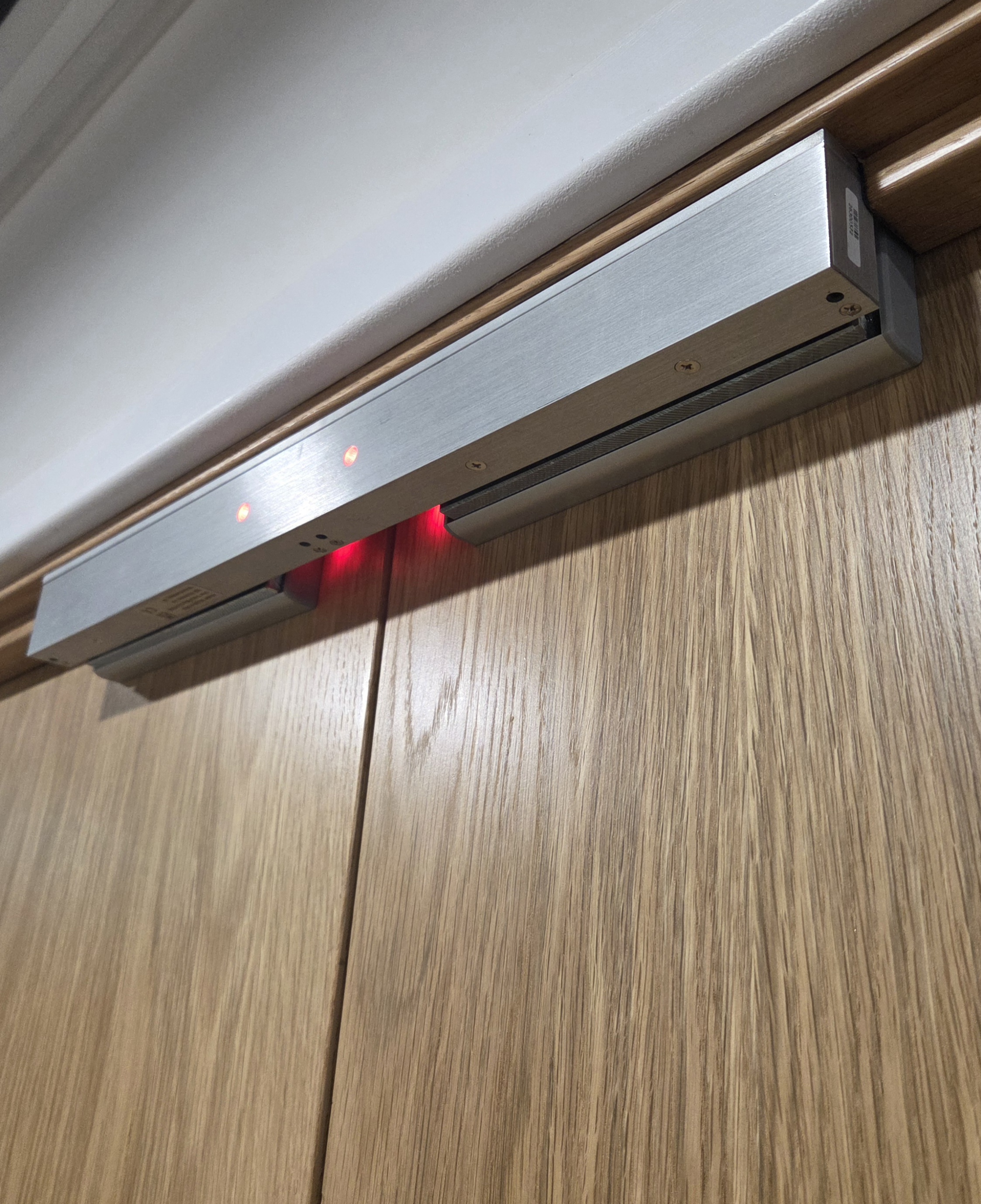 Several double maglocks were fitted on some office doors at a local marketing company. The access control has been fitted to allow the management team to configure only specific users to get into the offices. 