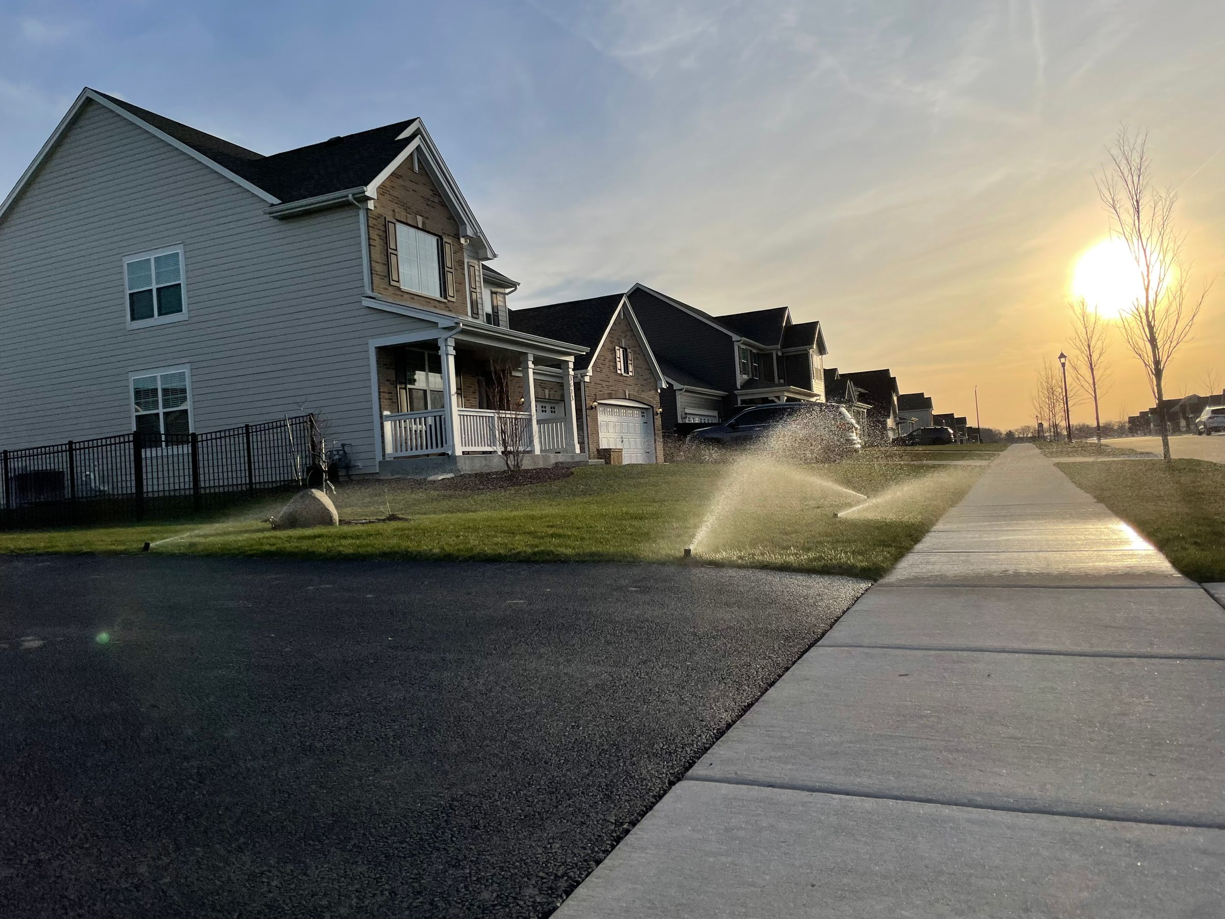 Residential Sprinkler System | Install 