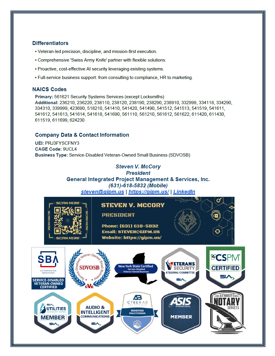 (G.I.P.M.) GENERAL INTEGRATED PROJECT MANAGEMENT & SERVICES 's image