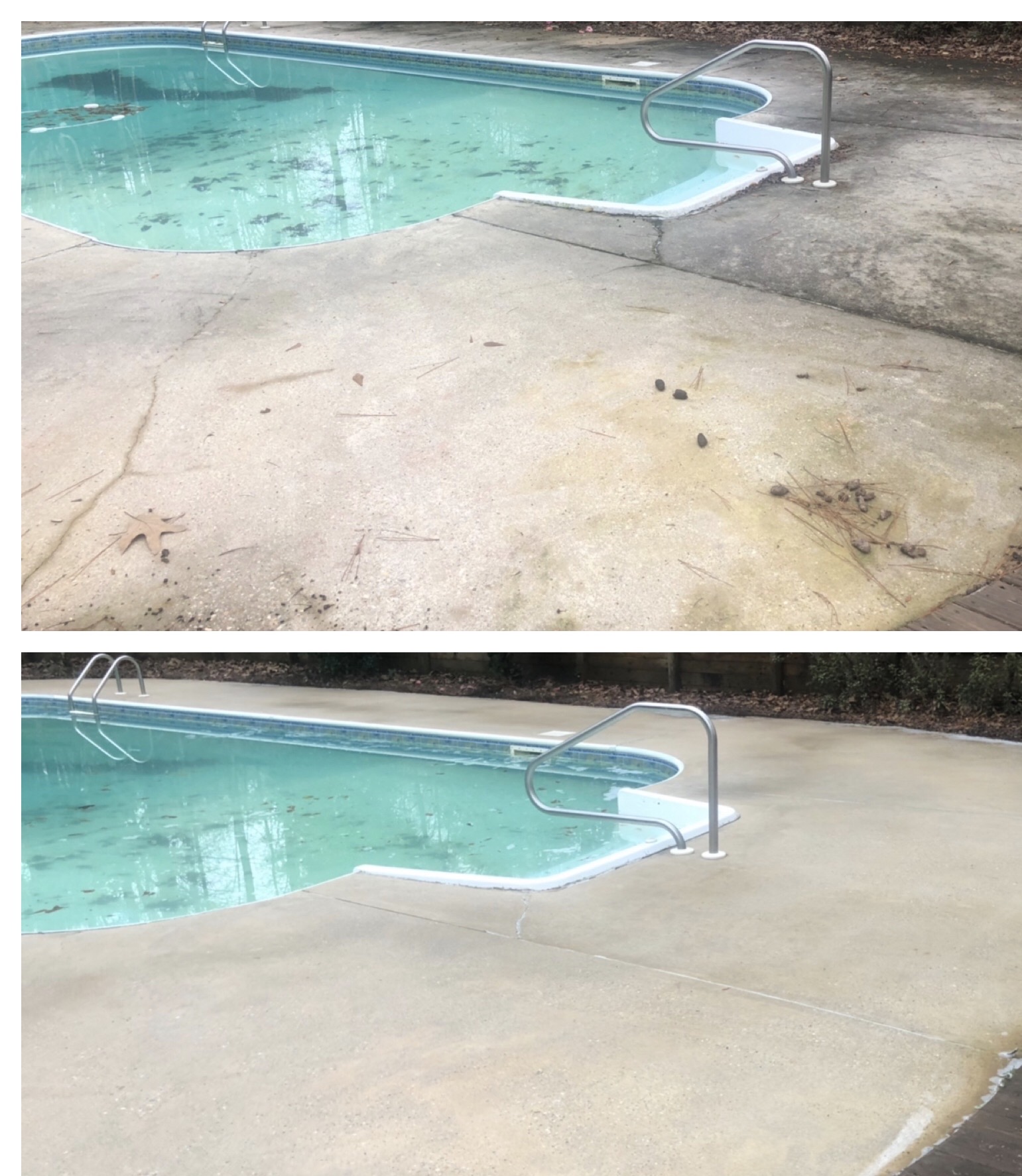 Pool deck