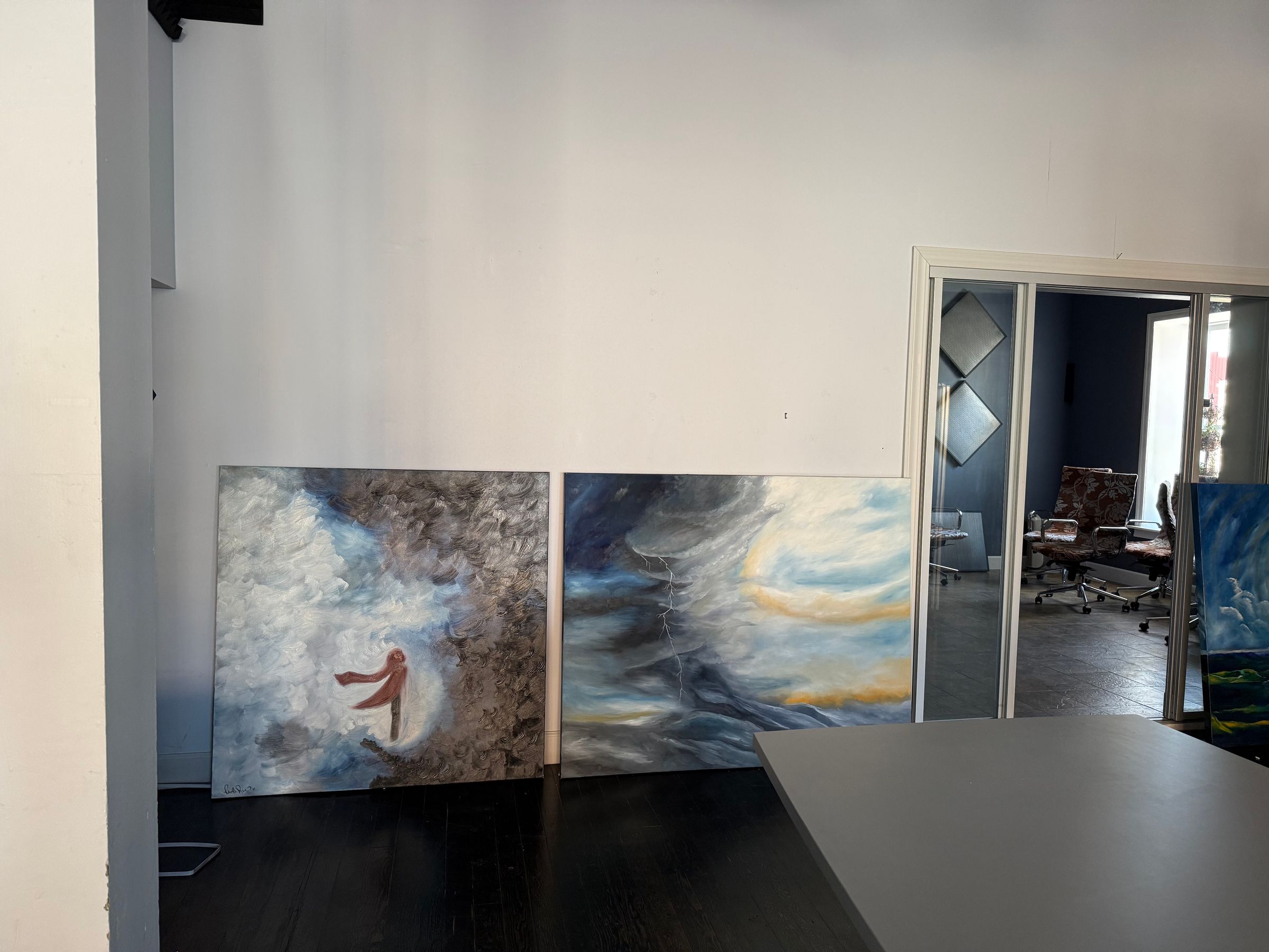 Really big paintings