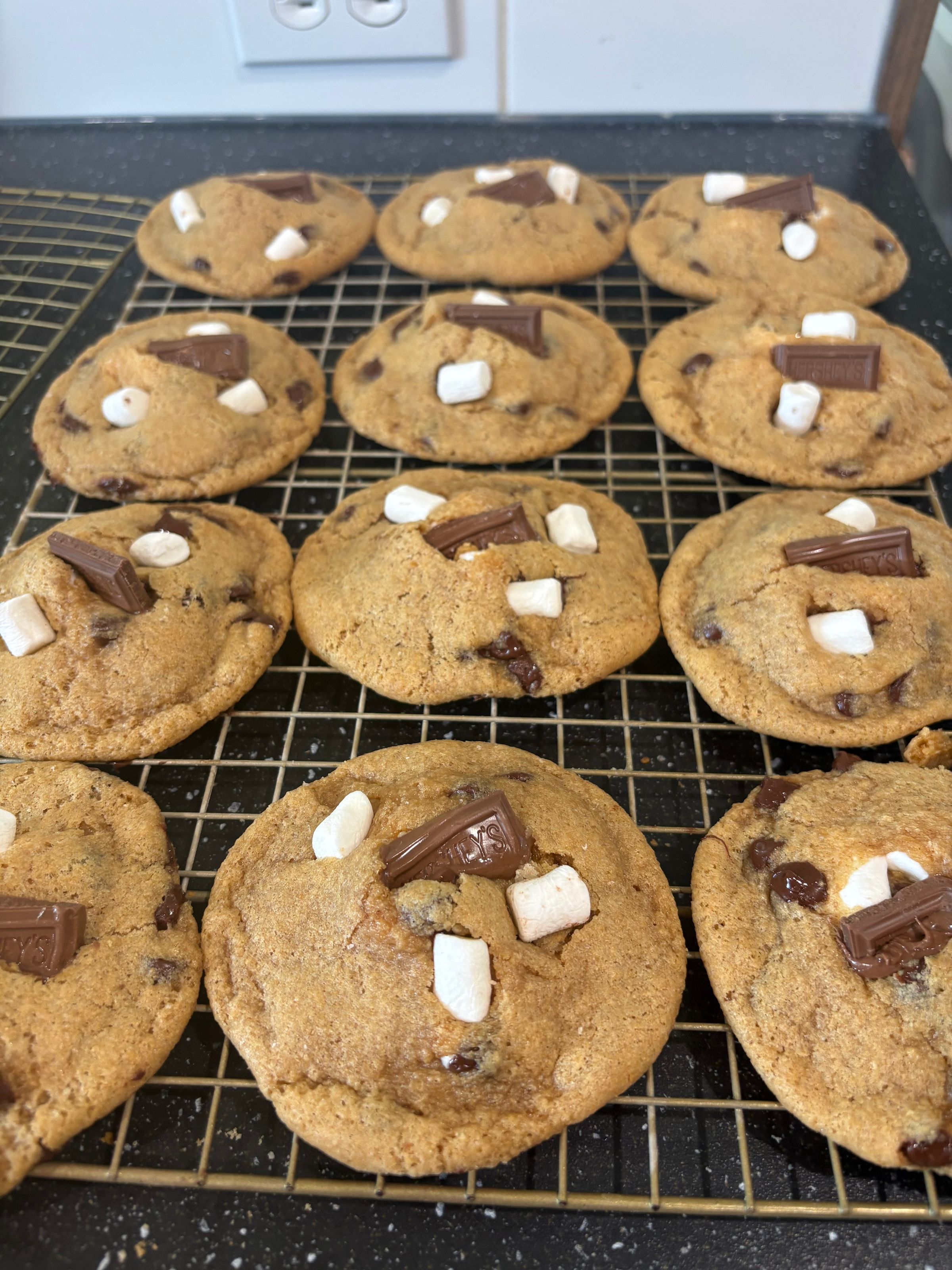 S’mores cookies