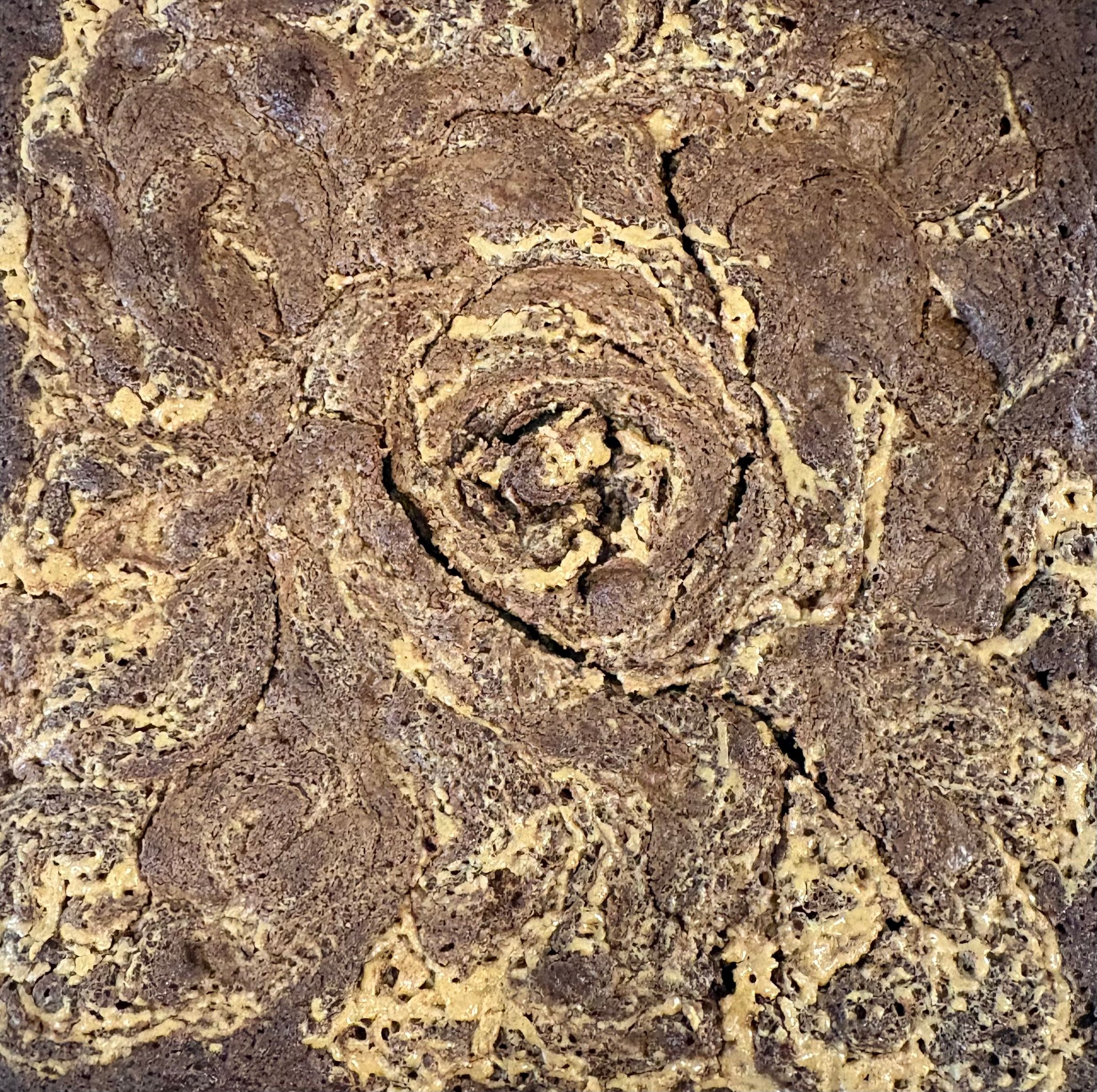 Peanut butter brownie