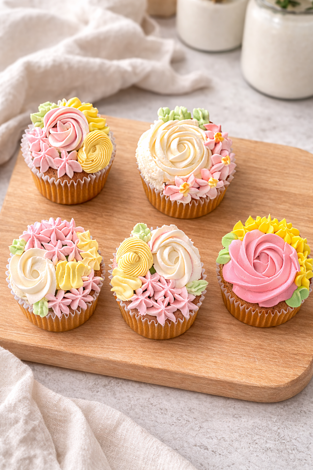 Spring cupcakes 