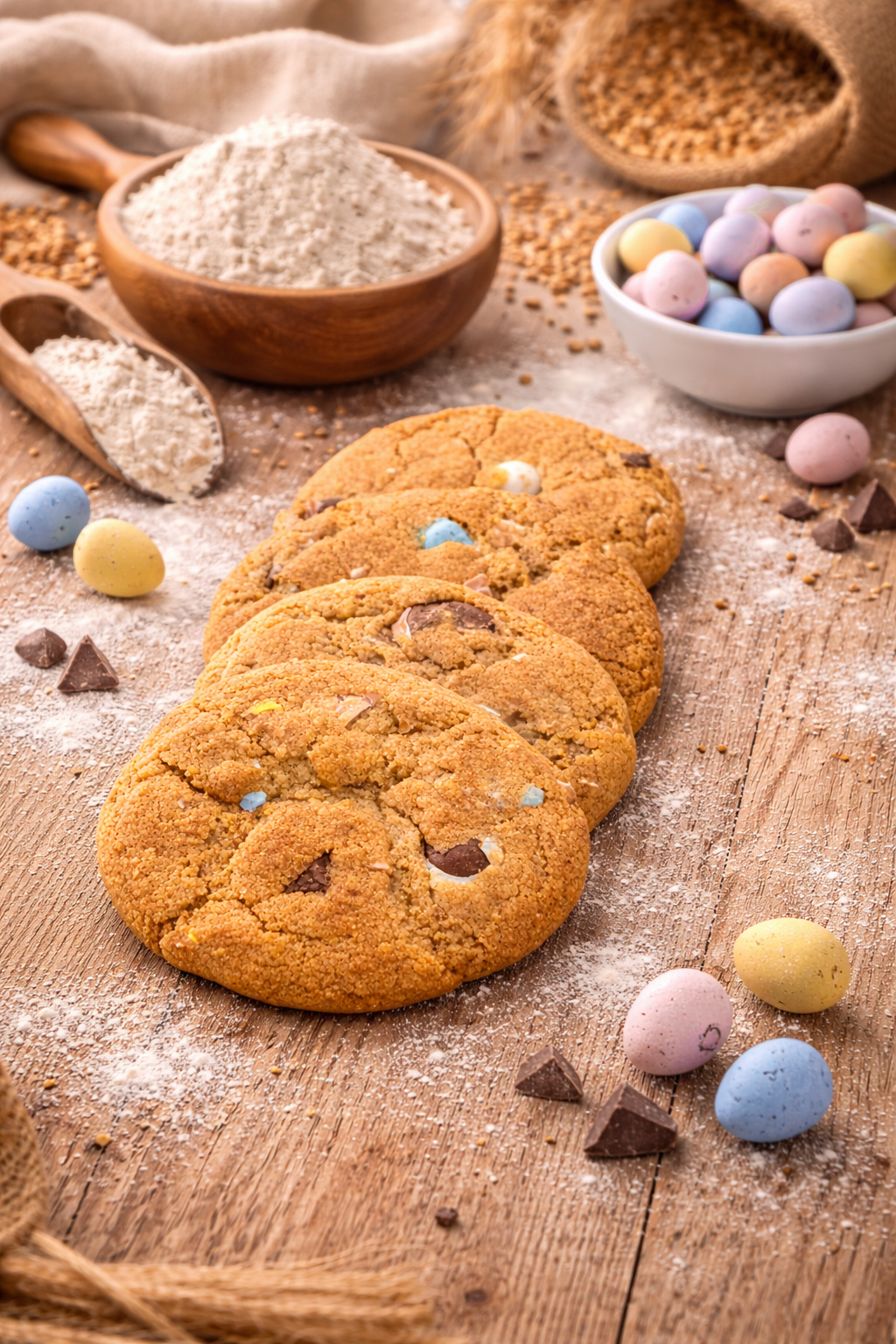Cadbury mini egg cookies 