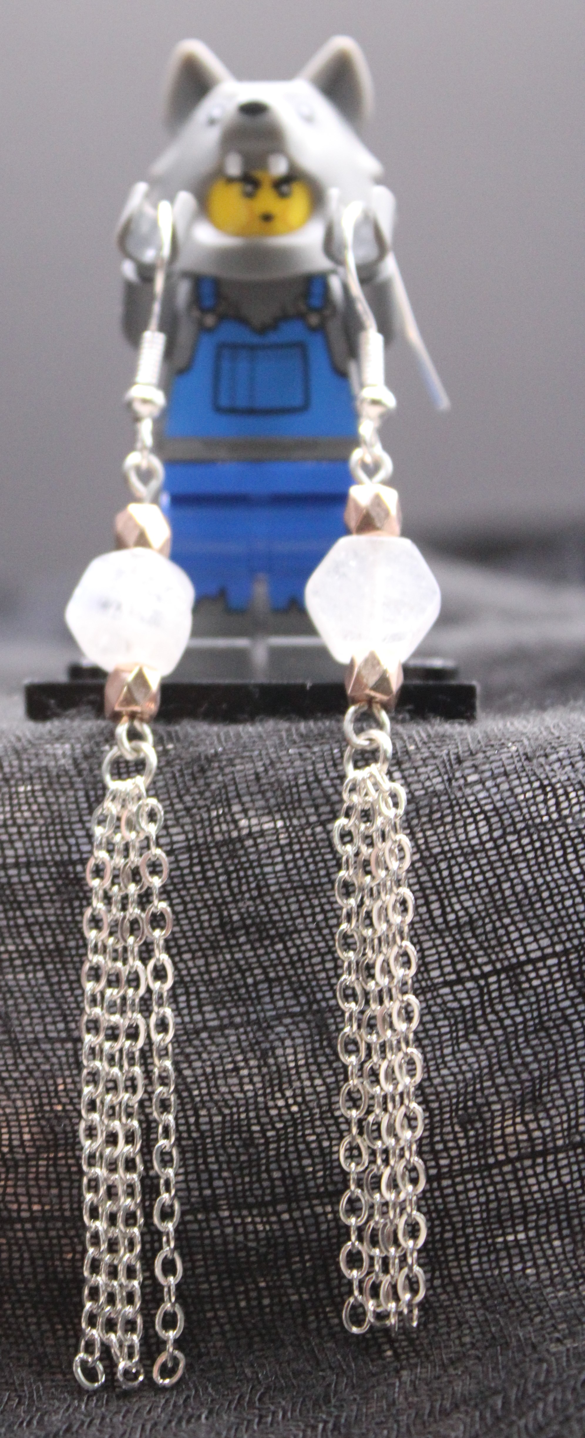Moonstone Dangle Earrings