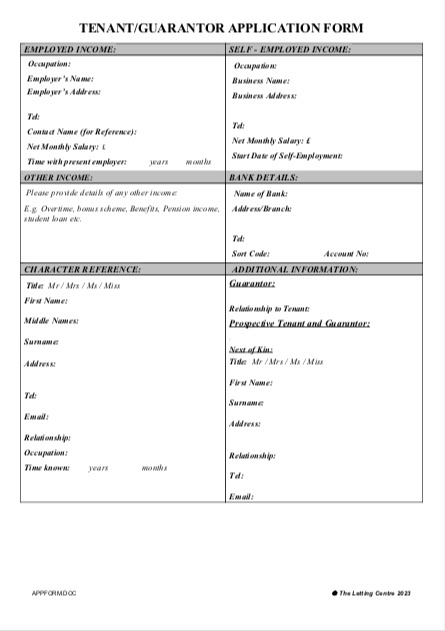 Application pg3