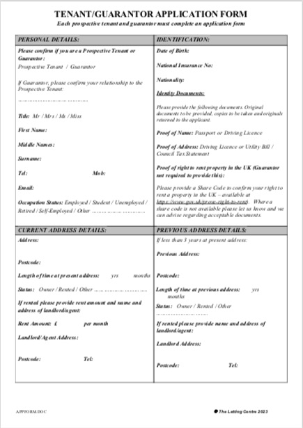 Application pg1