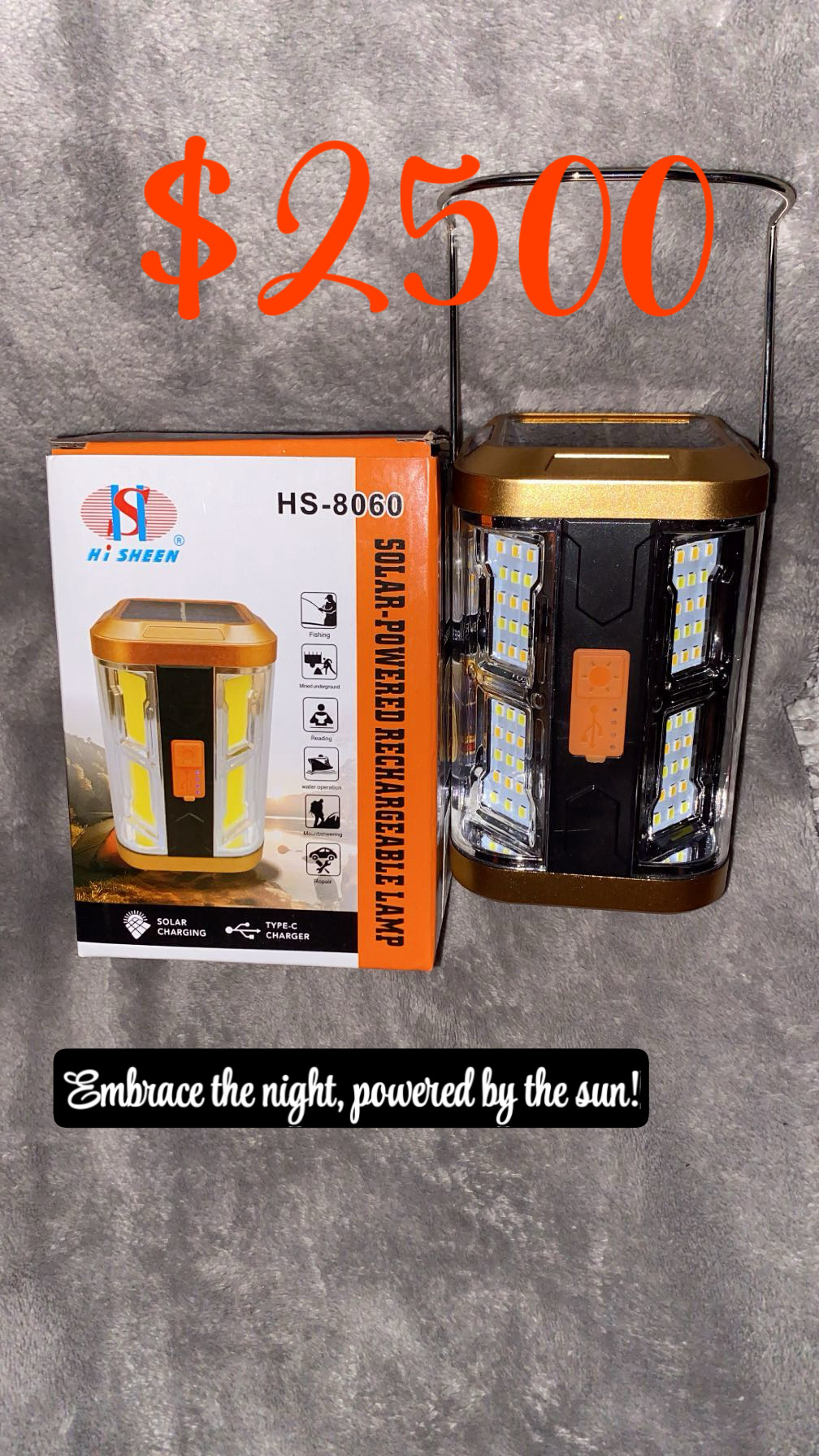 Solar lantern 
