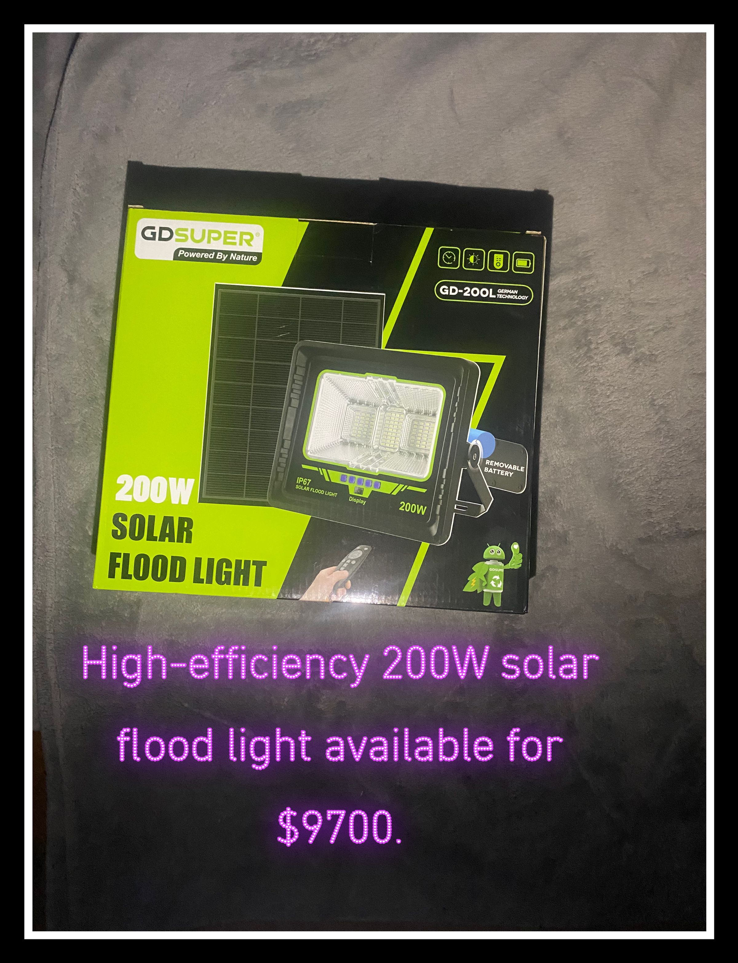 Solar Flood light 