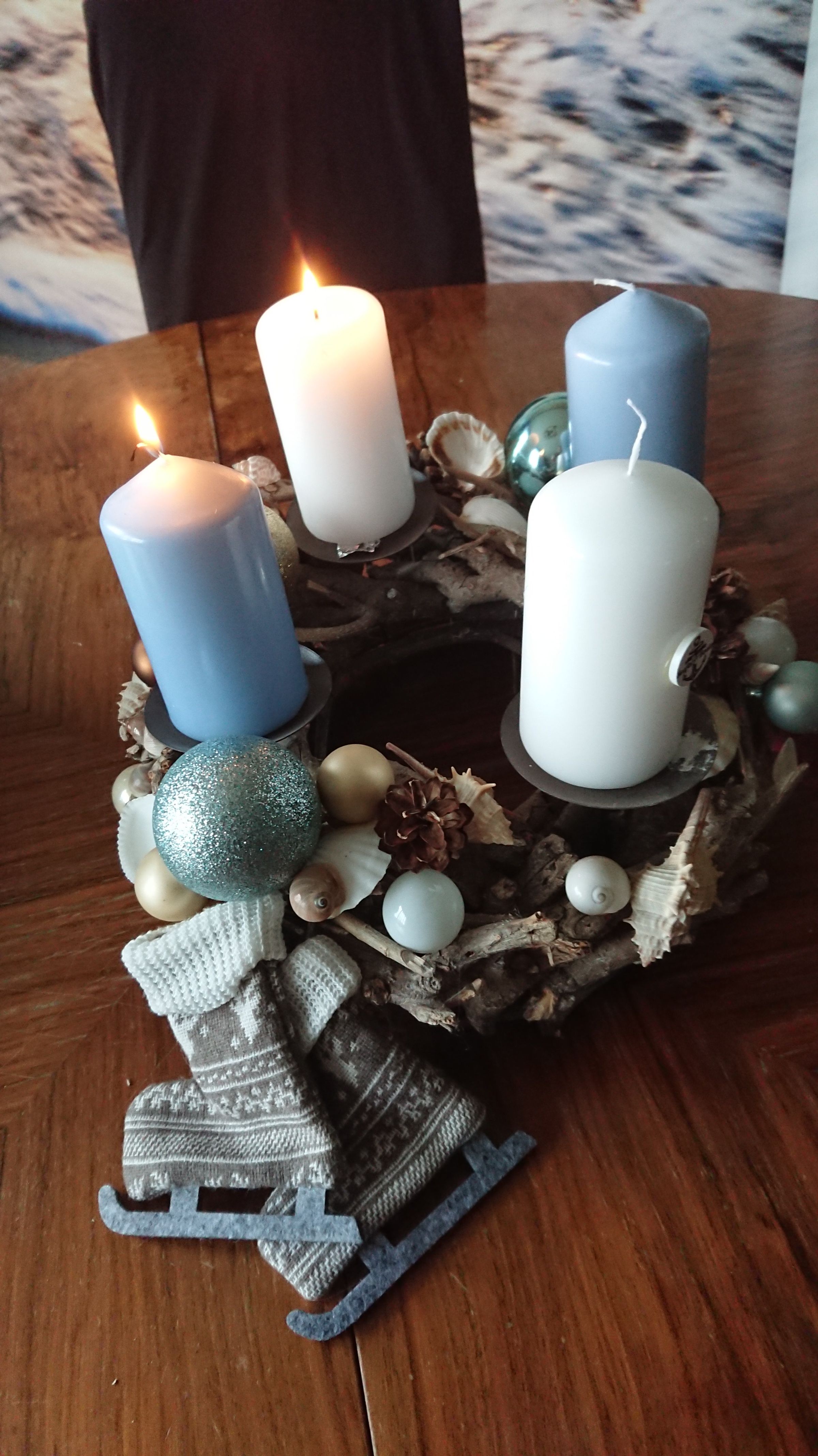 maritimer Adventskranz