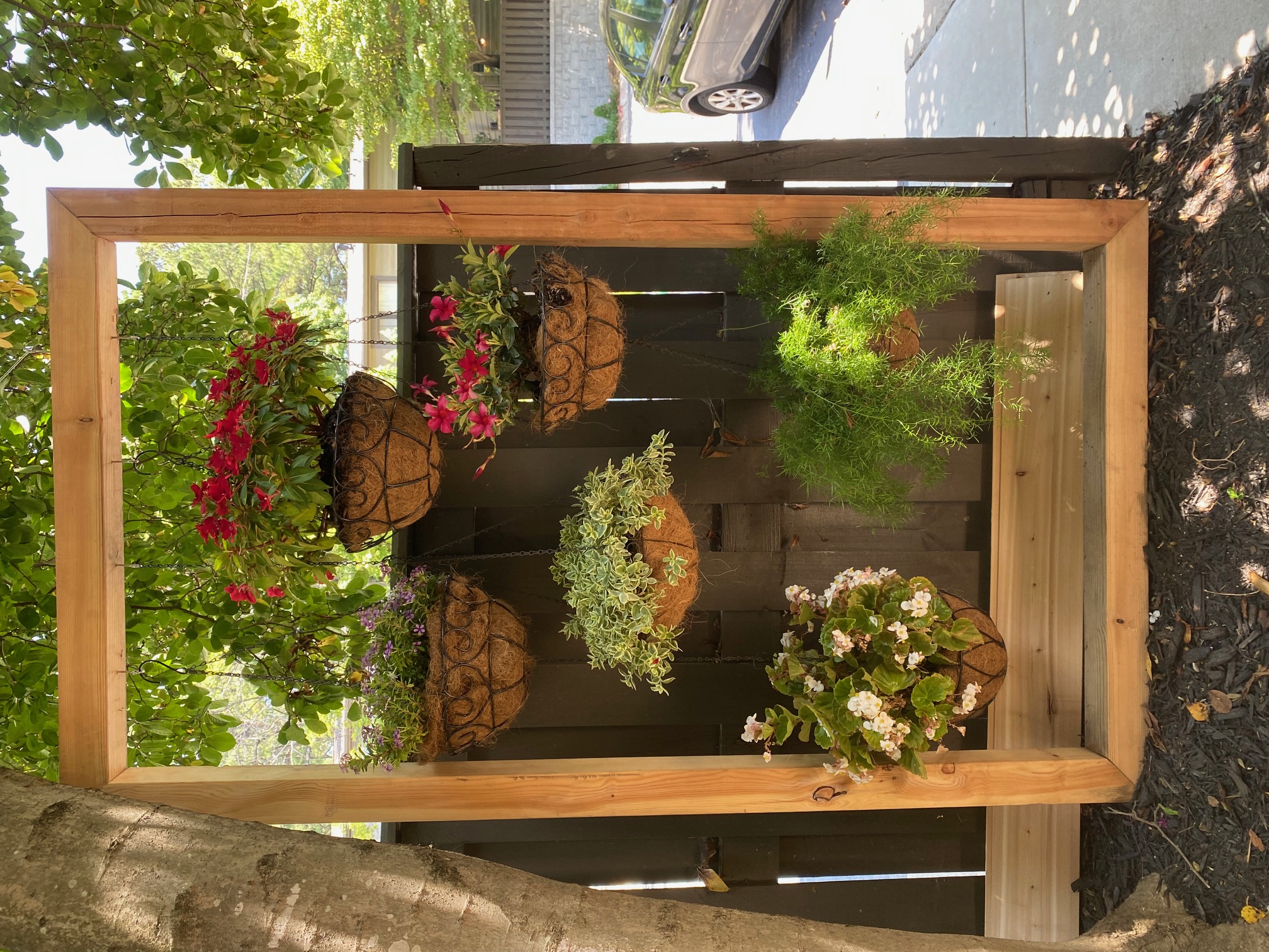 Custom Hanging Planter Frame