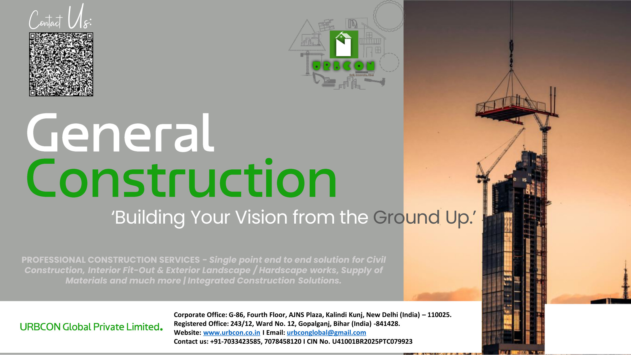 URBCON - BUILT, INNOVATE, RISE!'s image