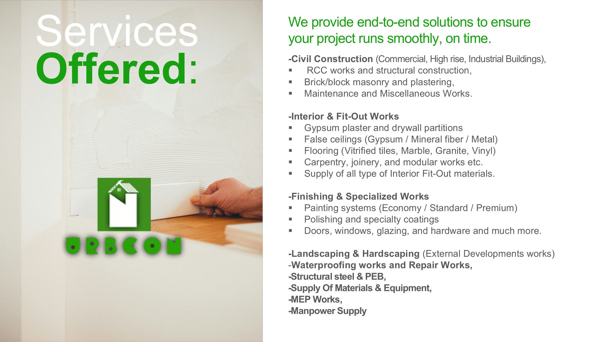 URBCON - BUILT, INNOVATE, RISE!'s image