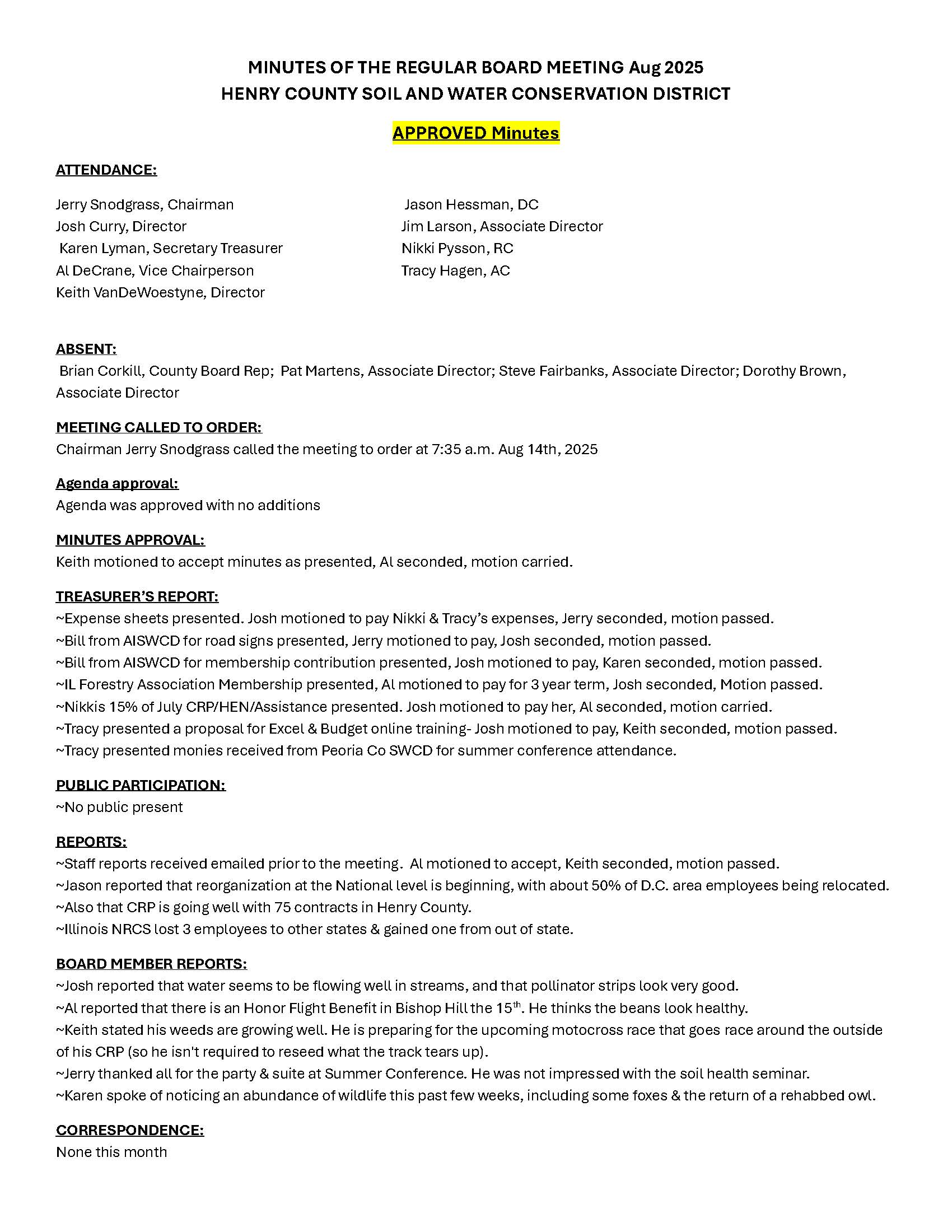 Henry County Illinois SWCD's image